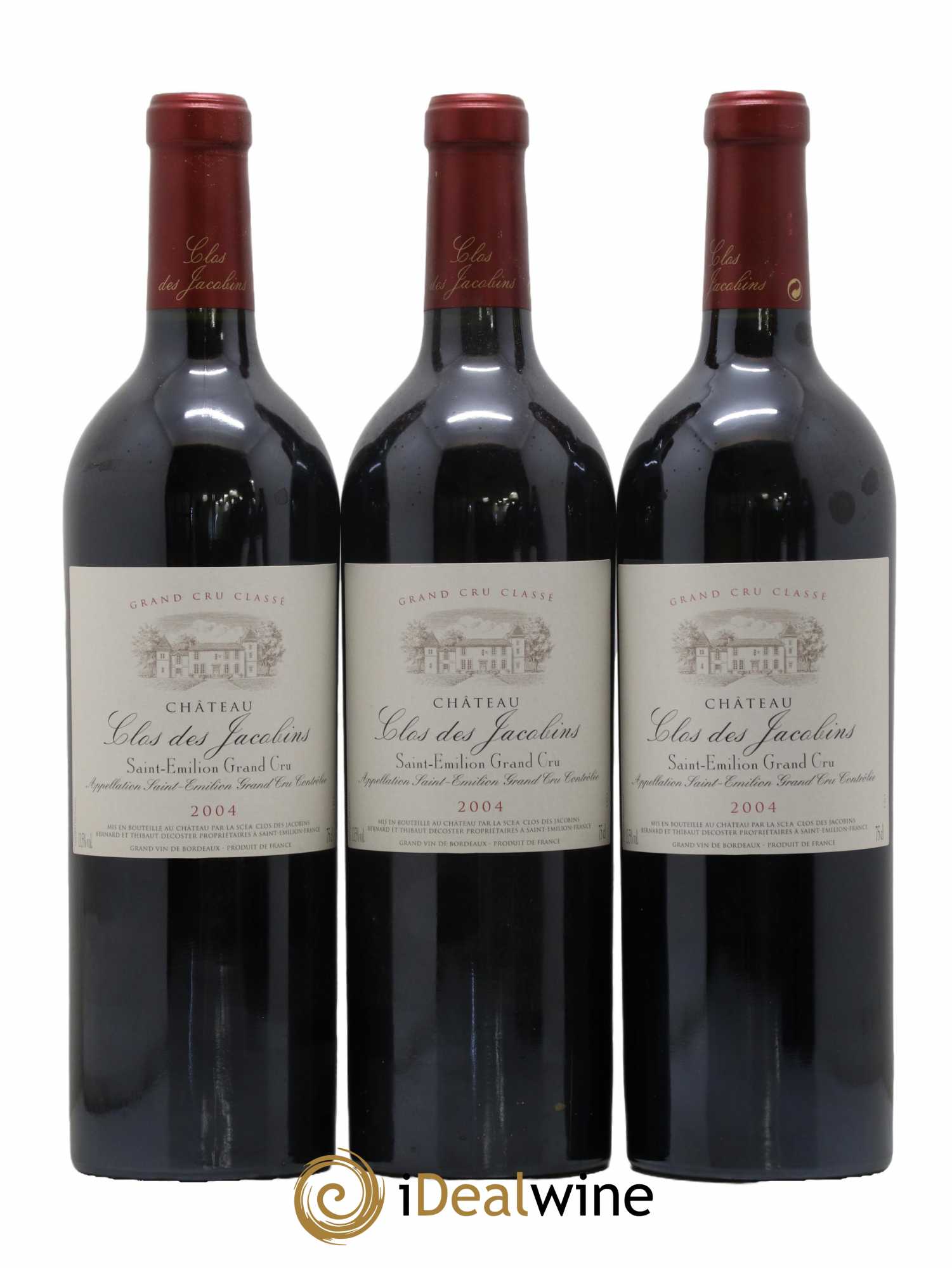 Château Clos des Jacobins Grand Cru Classé 2004 - Lot de 6 bouteilles - 2