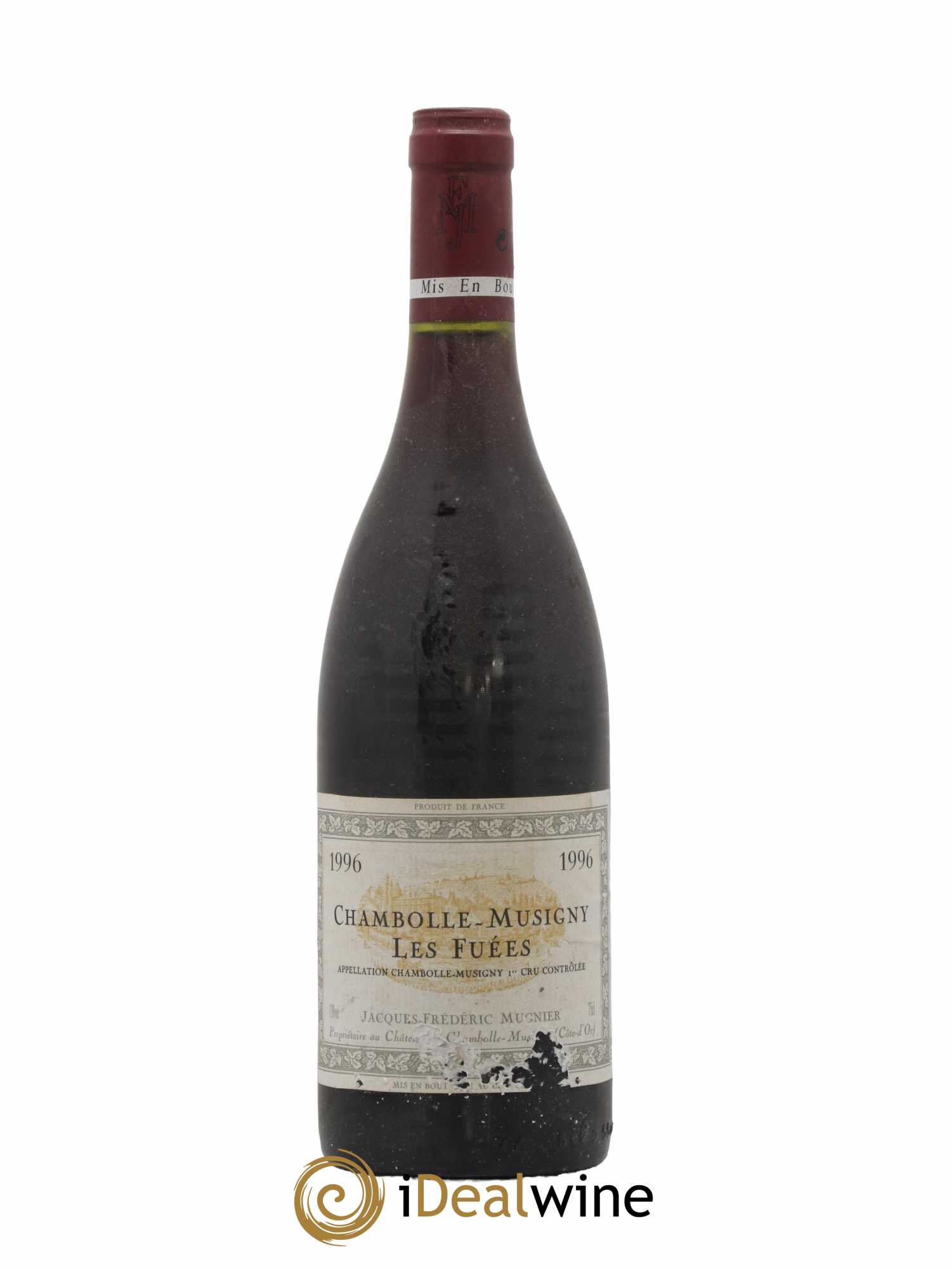 Chambolle-Musigny 1er Cru Les Fuées Jacques-Frédéric Mugnier 1996 - Lot de 1 bouteille - 0