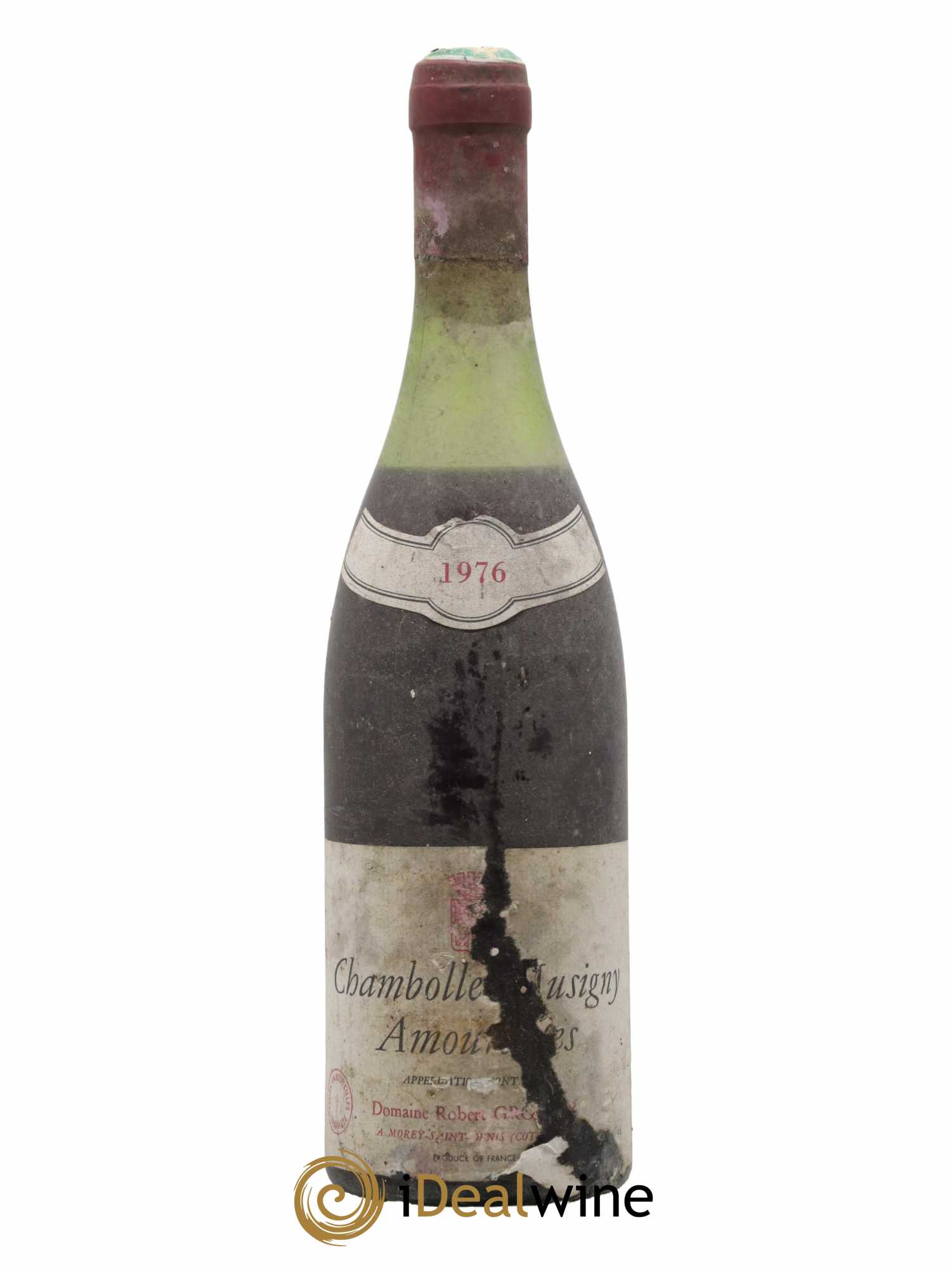 Chambolle-Musigny 1er Cru Les Amoureuses Robert Groffier Père & Fils (Domaine) 1976 - Lot de 1 bouteille - 0
