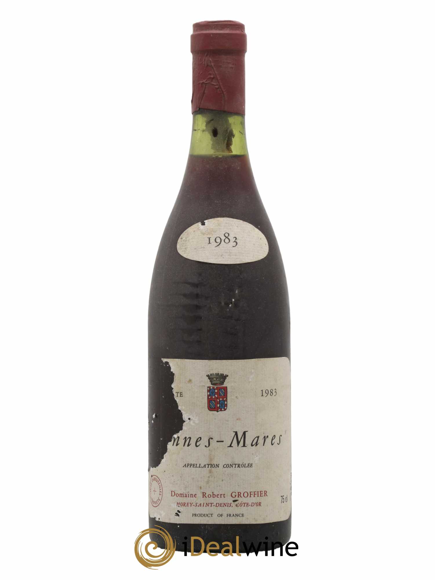 Bonnes-Mares Grand Cru Robert Groffier Père & Fils (Domaine) 1983 - Lot de 1 bouteille - 0