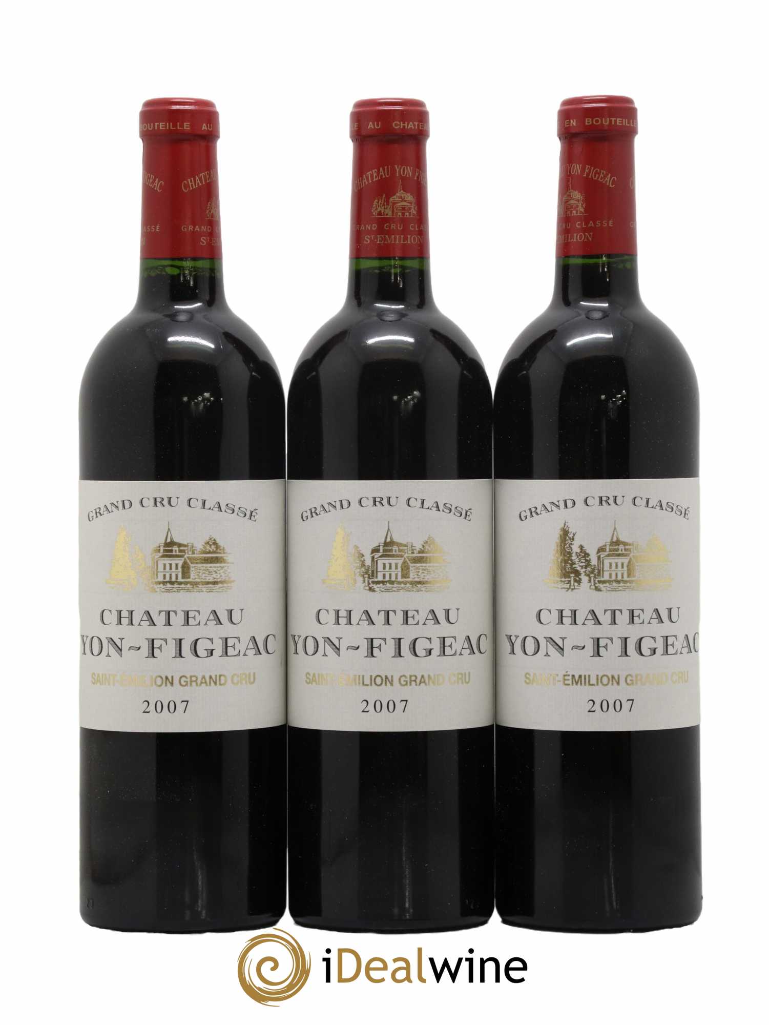 Château Yon Figeac Grand Cru Classé 2007 - Lot of 6 bottles - 2