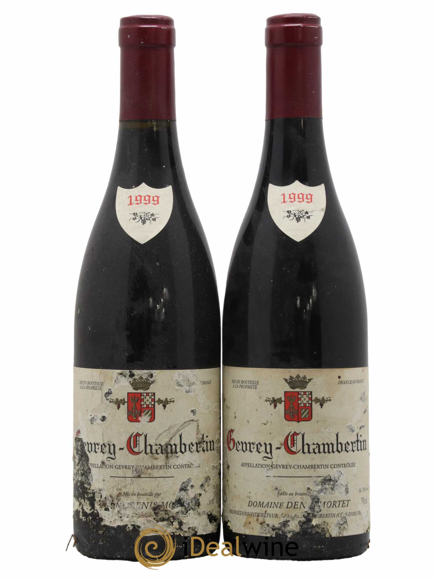Gevrey-Chambertin Denis Mortet (Domaine) 1999 - Lot de 2 bouteilles - 0