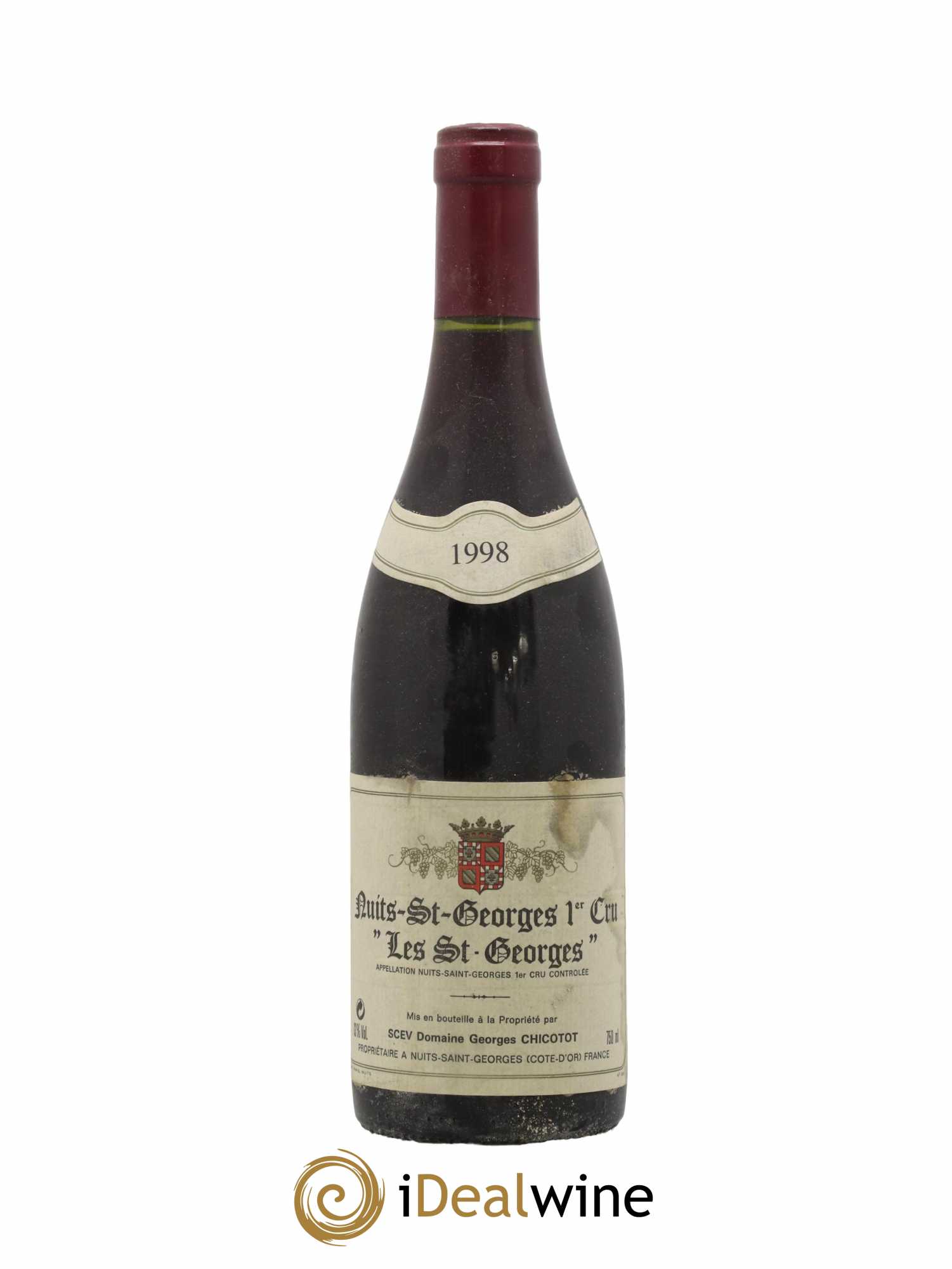 Nuits-Saint-Georges 1er Cru Les Saint-Georges Chicotot 1998 - Lot of 1 bottle - 0