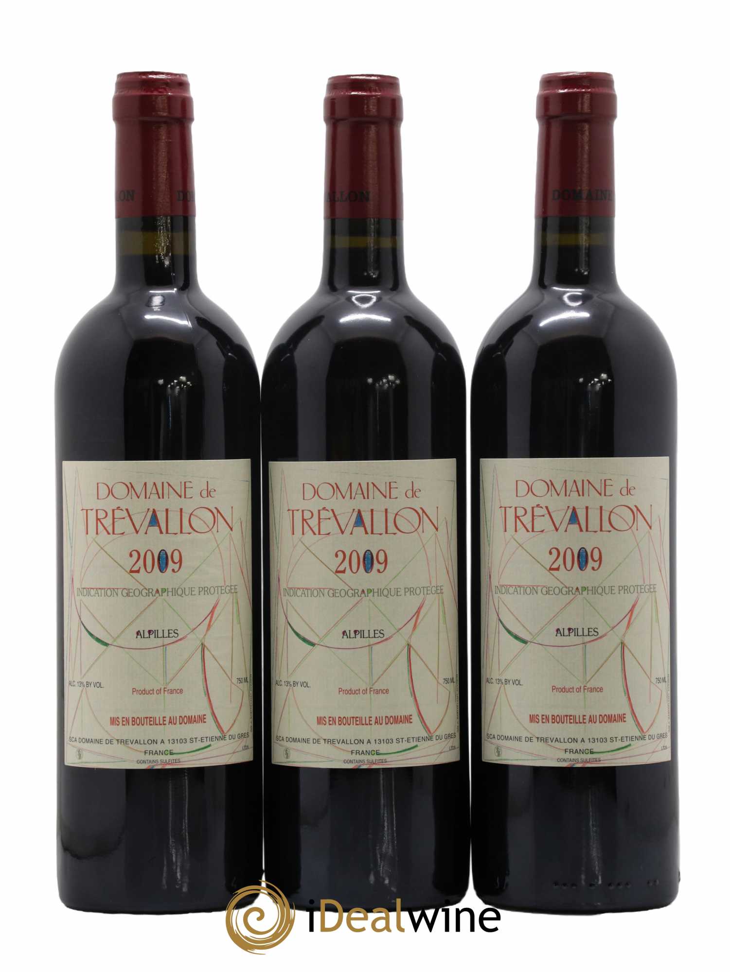 Alpilles Trévallon (Domaine de) Eloi Dürrbach 2009 - Lot of 6 bottles - 1