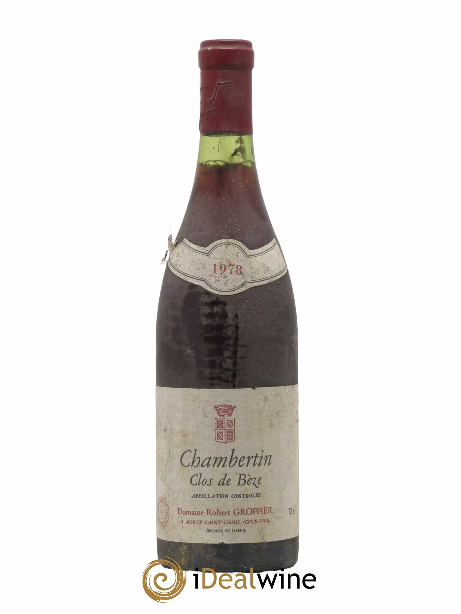 Chambertin Clos de Bèze Grand Cru Robert Groffier Père & Fils (Domaine) 1978 - Lot de 1 bouteille - 0
