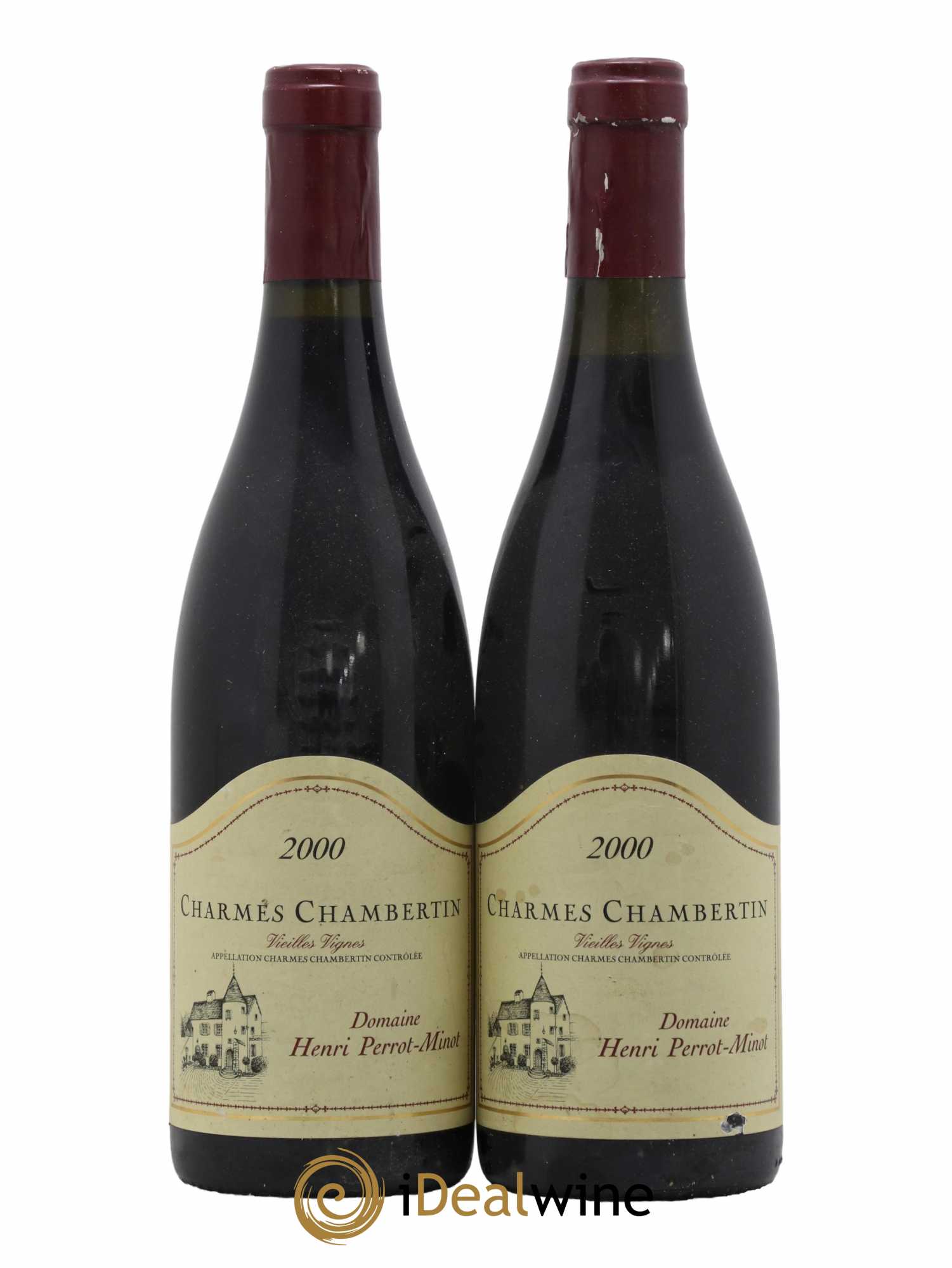 Charmes-Chambertin Grand Cru Vieilles Vignes Perrot-Minot 2000 - Lot de 2 bouteilles - 0