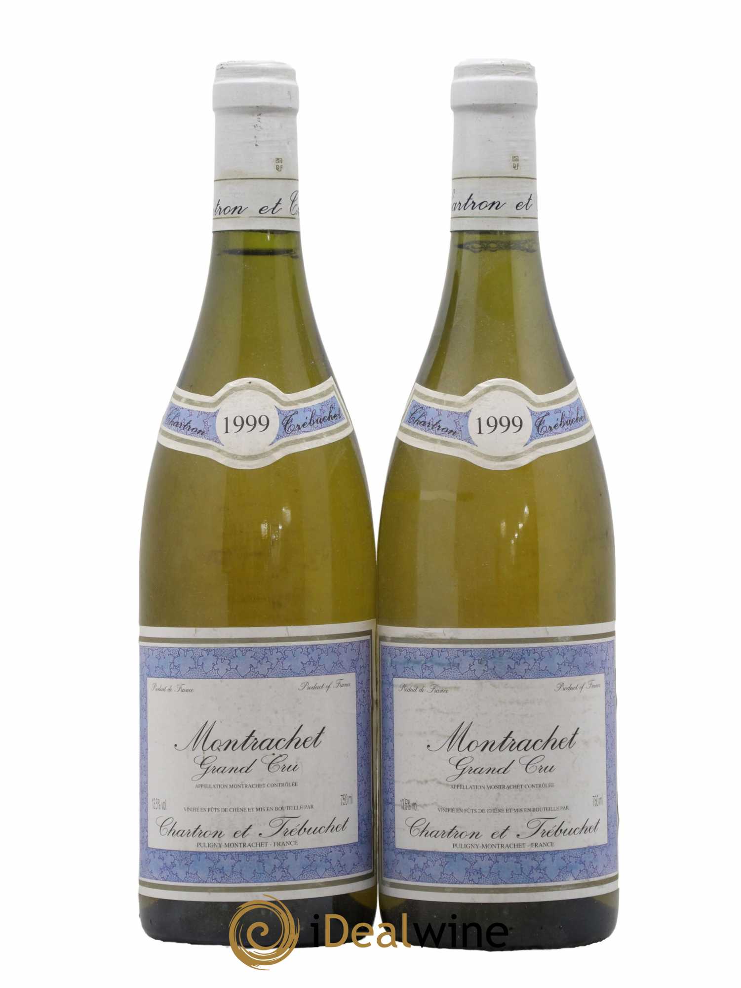 Montrachet Grand Cru Chartron Et Trebuchet 1999 - Lot de 2 bouteilles - 0