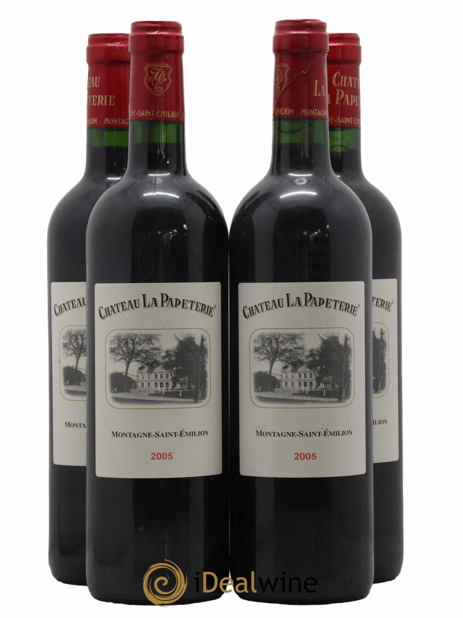 Bordeaux Château La Papeterie 2005 - Lot de 4 bouteilles - 0
