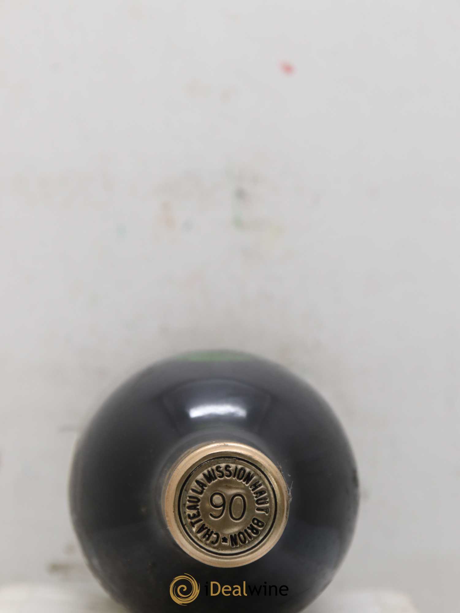Château la Mission Haut-Brion Cru Classé de Graves 1990 - Lotto di 3 bottiglie - 1