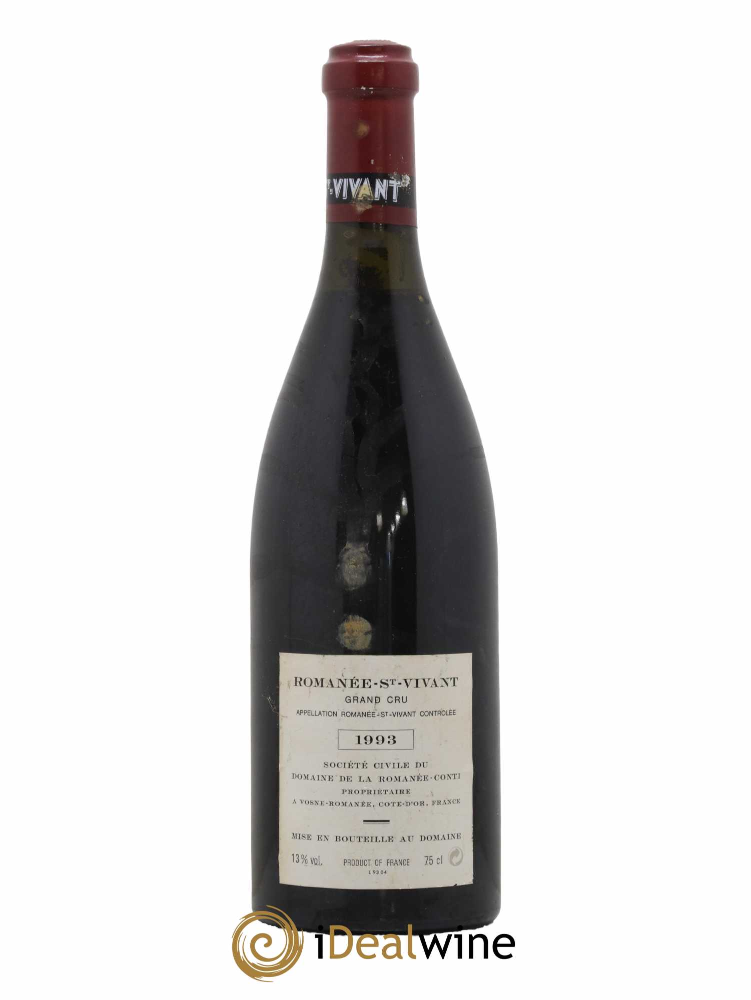Romanée-Saint-Vivant Grand Cru Domaine de la Romanée-Conti 1993 - Lot de 1 bouteille - 1