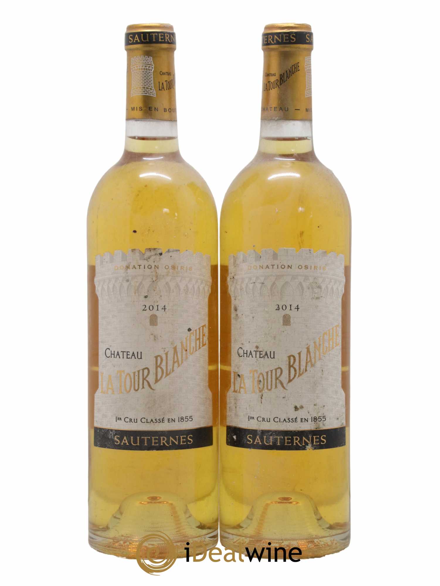 Château la Tour Blanche 1er Grand Cru Classé 2014 - Lotto di 2 bottiglie - 0