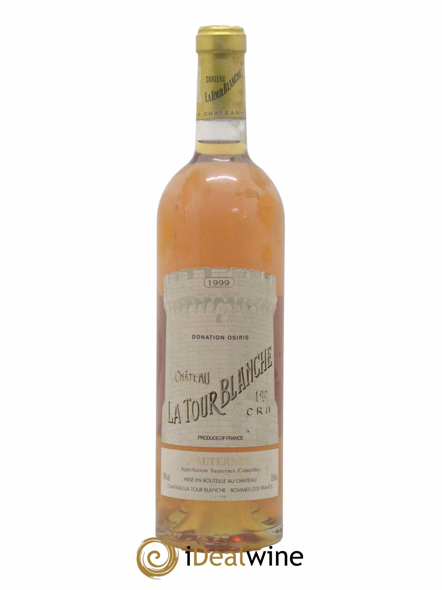 Château la Tour Blanche 1er Grand Cru Classé 1999 - Lotto di 1 bottiglia - 0