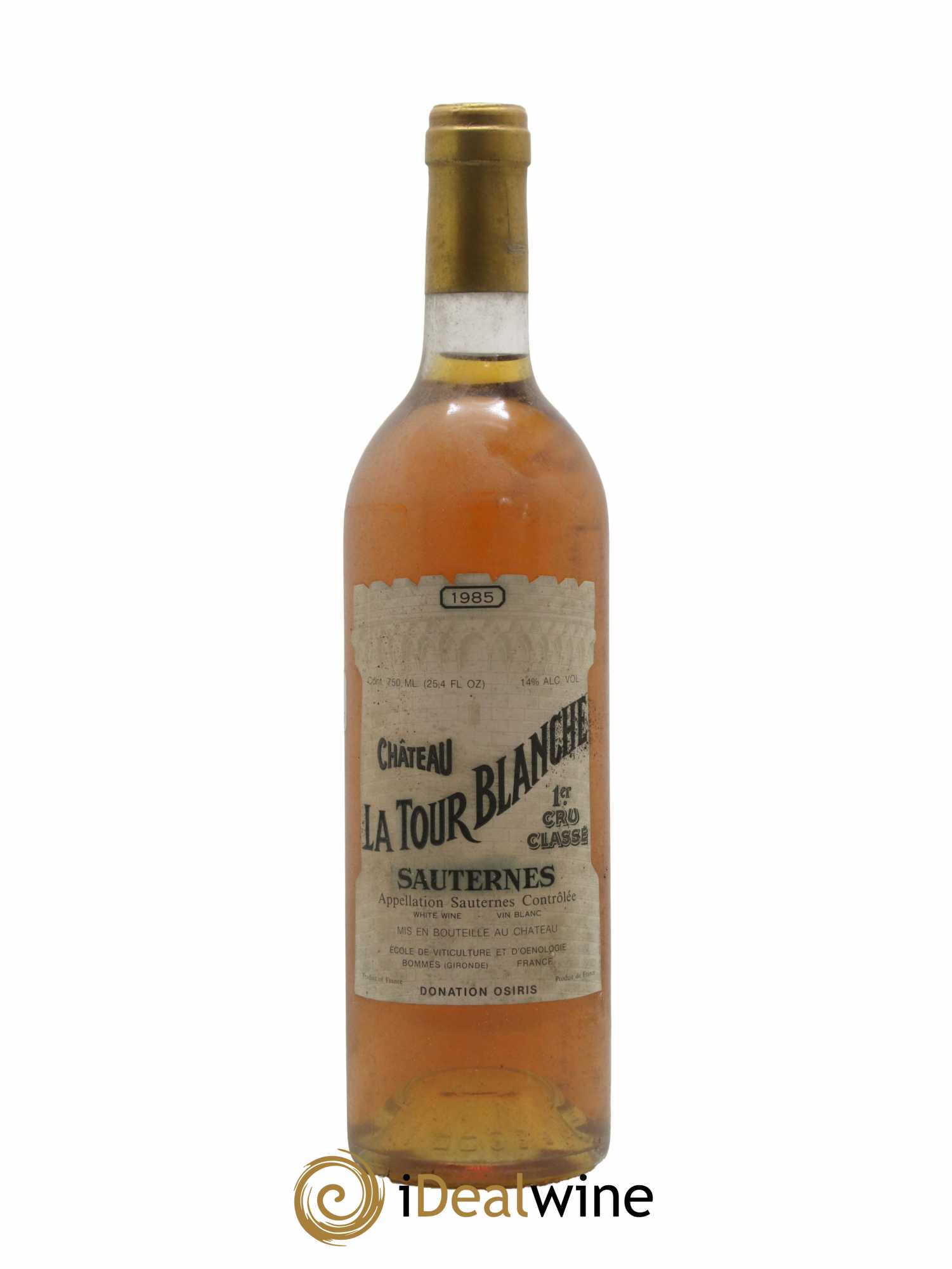 Château la Tour Blanche 1er Grand Cru Classé 1985 - Lotto di 1 bottiglia - 0