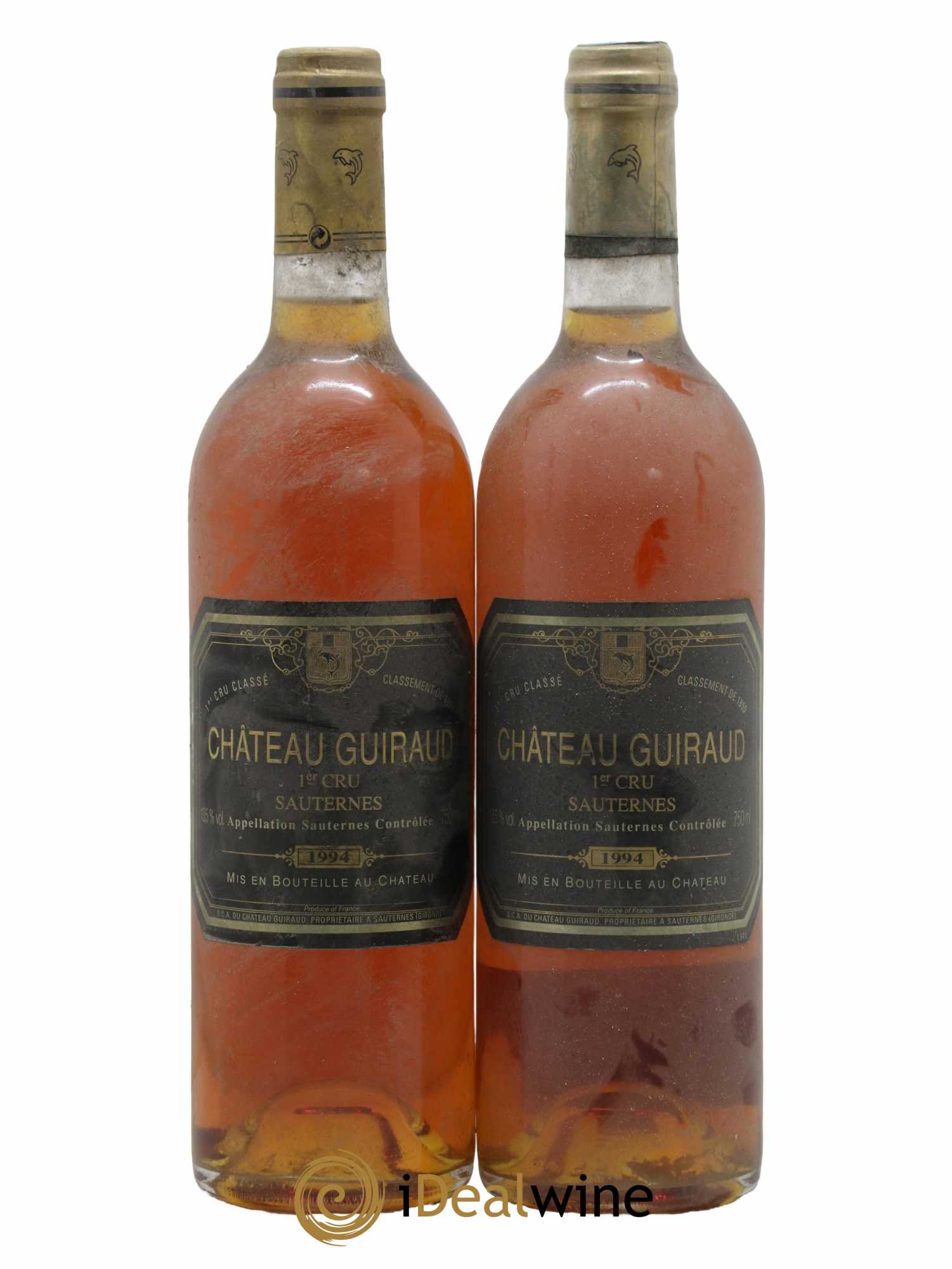 Château Guiraud 1er Grand Cru Classé 1994 - Lotto di 2 bottiglie - 0