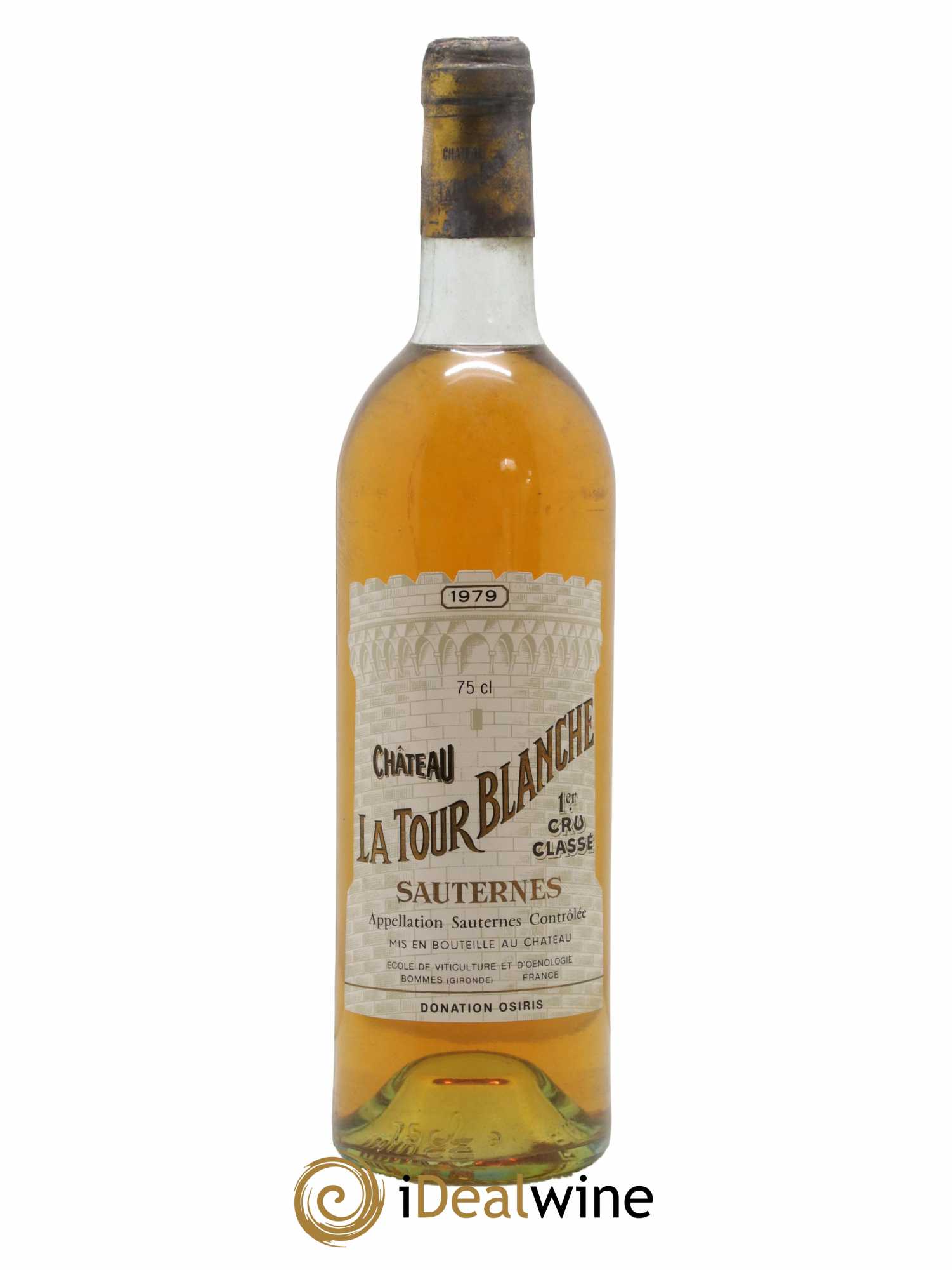 Château la Tour Blanche 1er Grand Cru Classé 1979 - Lot de 1 bouteille - 0