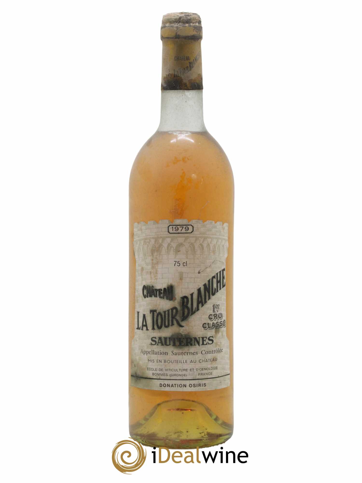 Château la Tour Blanche 1er Grand Cru Classé 1979 - Lot of 1 bottle - 0