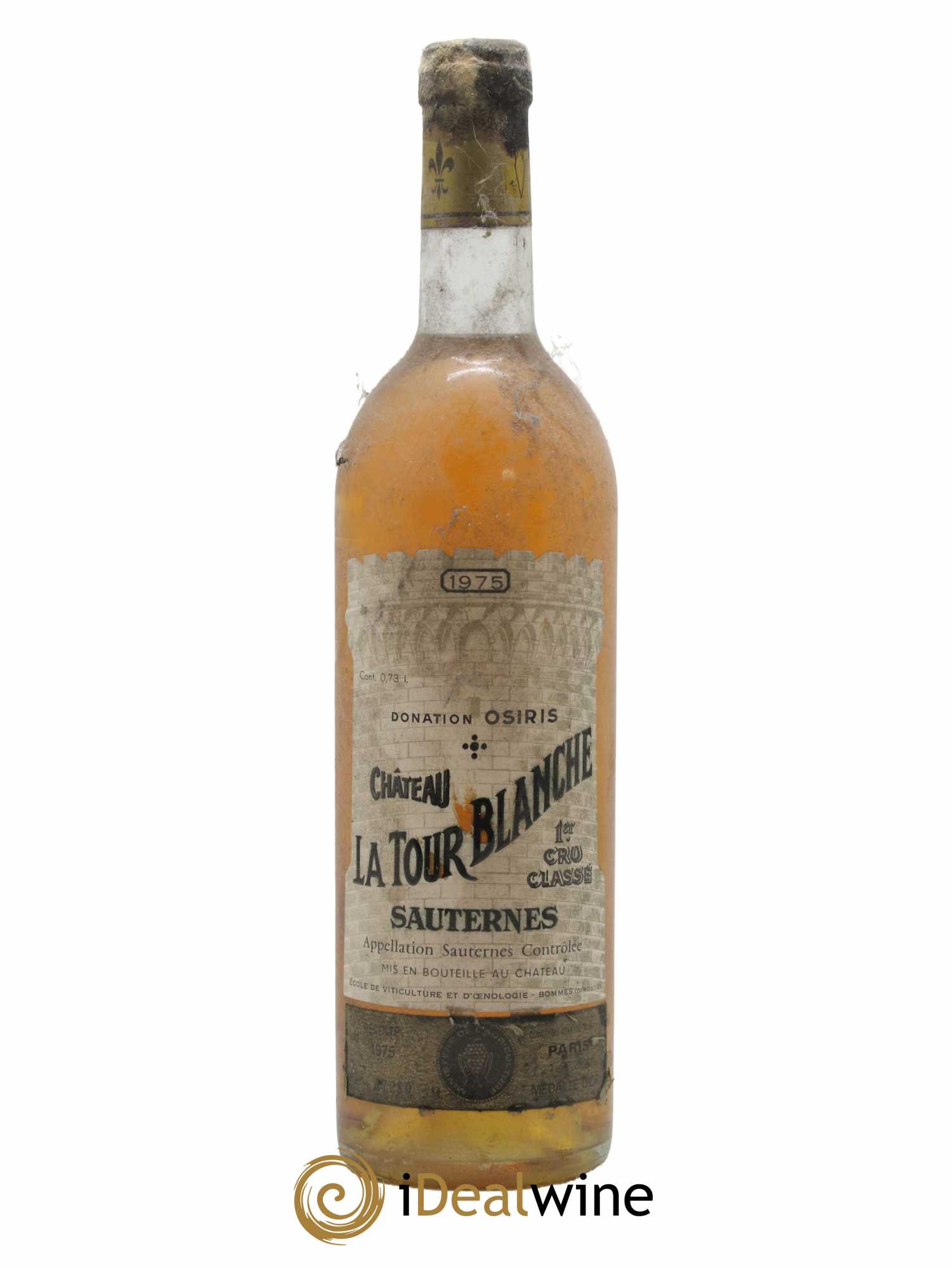 Château la Tour Blanche 1er Grand Cru Classé 1975 - Lotto di 1 bottiglia - 0