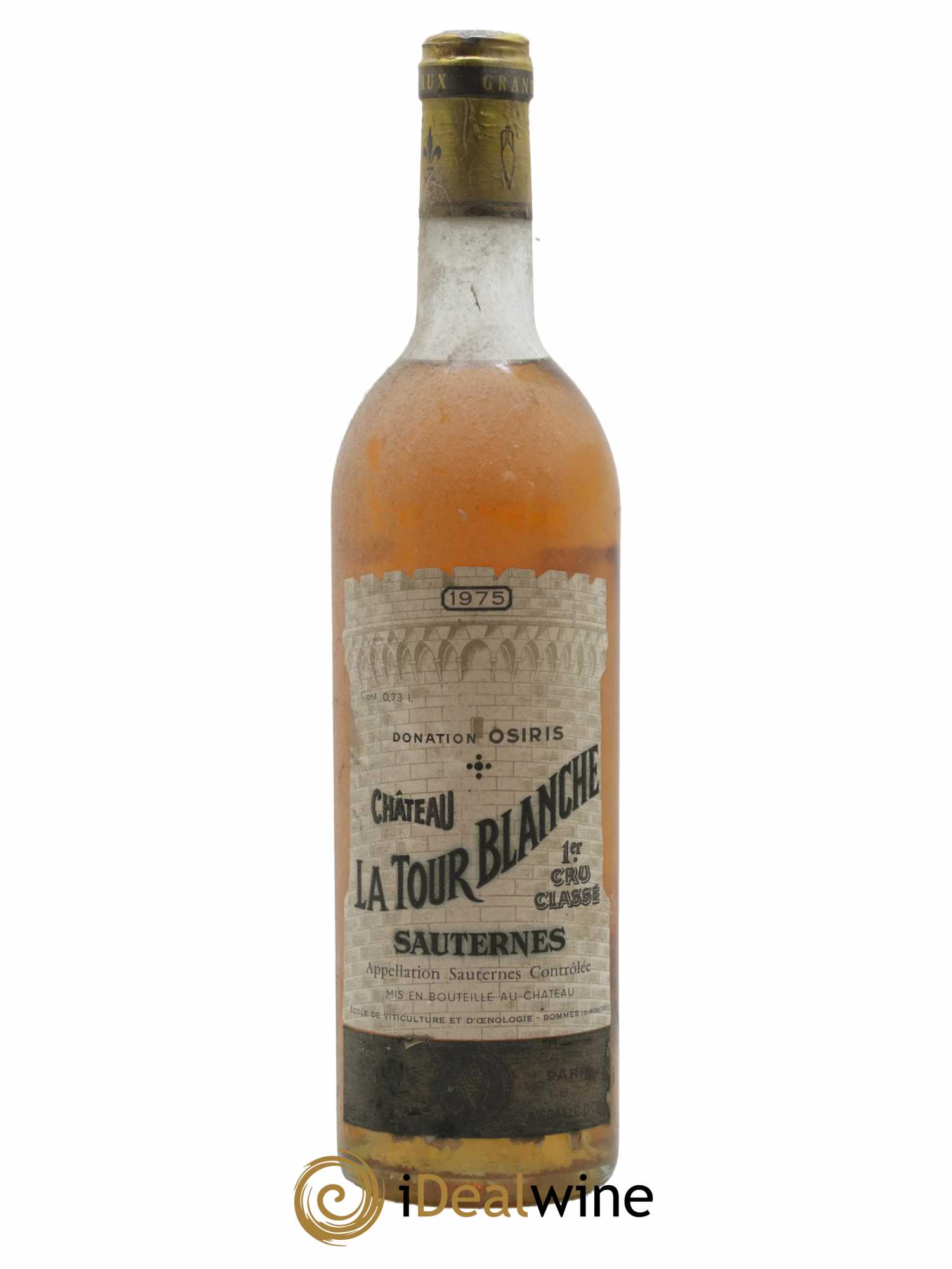 Château la Tour Blanche 1er Grand Cru Classé 1975 - Lotto di 1 bottiglia - 0