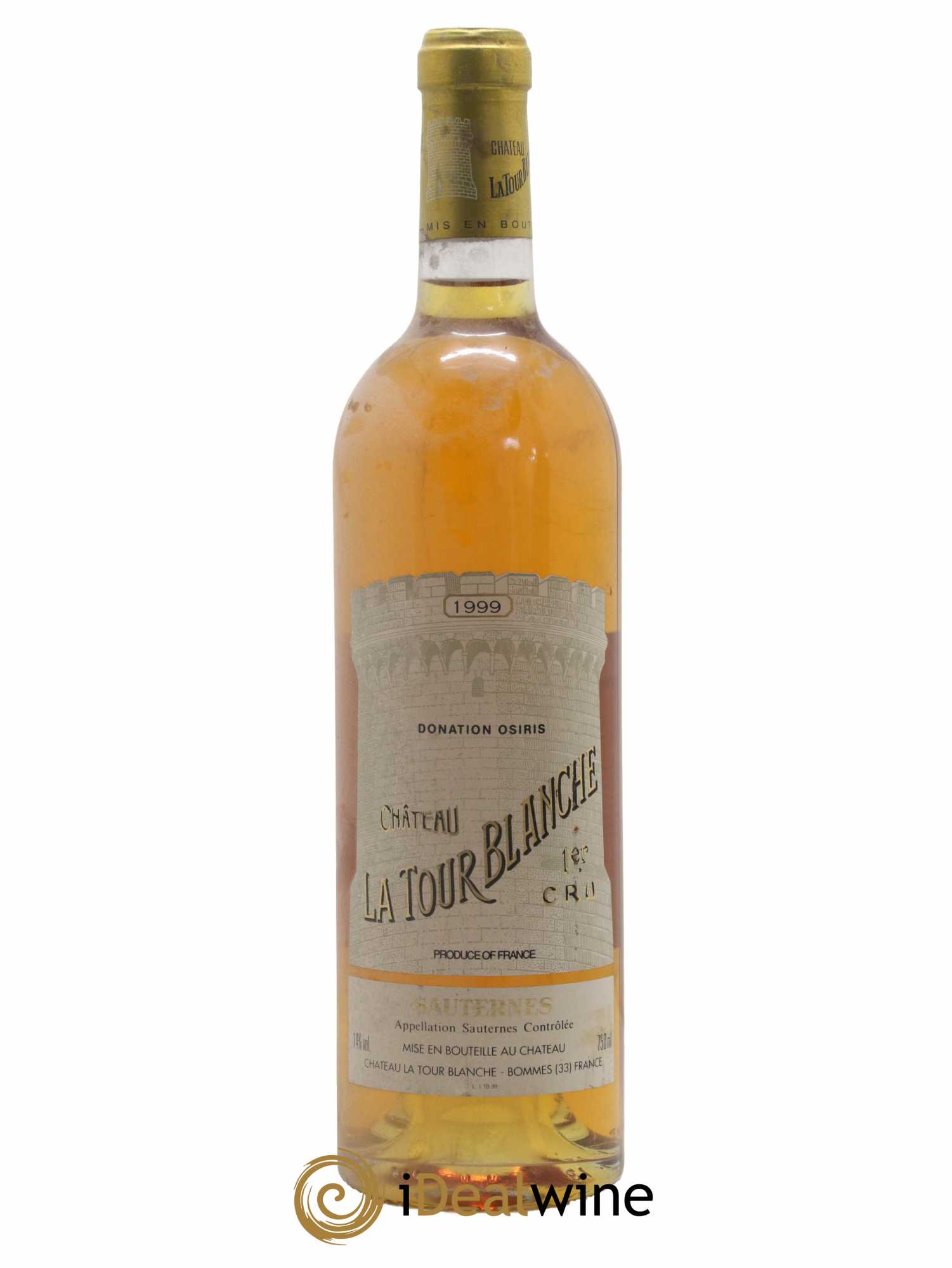 Château la Tour Blanche 1er Grand Cru Classé 1999 - Lotto di 1 bottiglia - 0