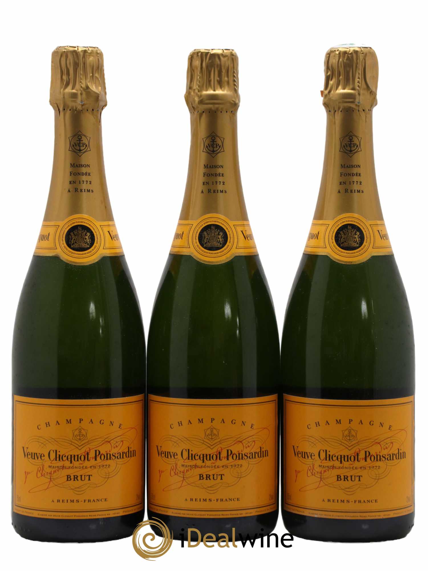 Carte Jaune Brut Veuve Clicquot - Lot de 3 bouteilles - 0