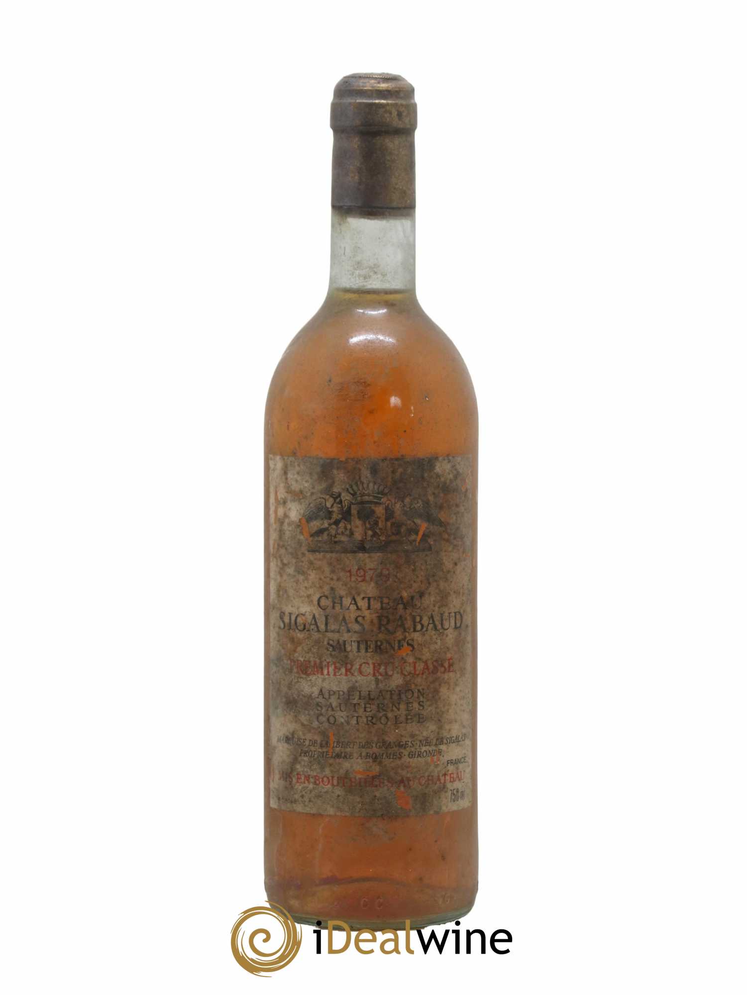 Château Sigalas Rabaud 1er Grand Cru Classé 1979 - Lotto di 1 bottiglia - 0