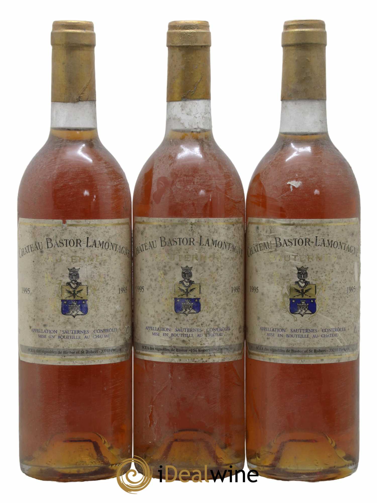 Sauternes Bastor Lamontagne 1995 - Lotto di 3 bottiglie - 0