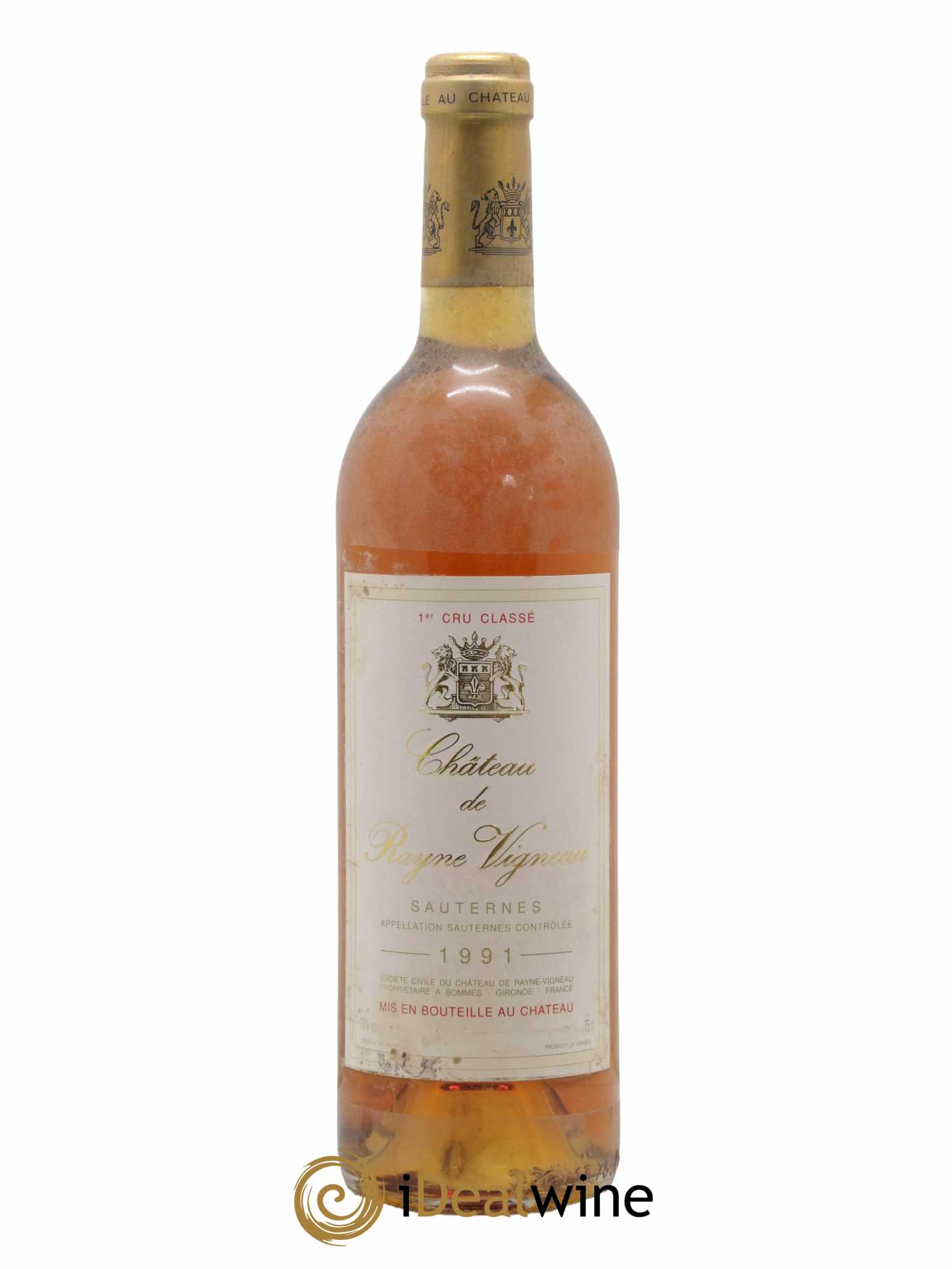Château de Rayne Vigneau 1er Grand Cru Classé 1991 - Lotto di 1 bottiglia - 0