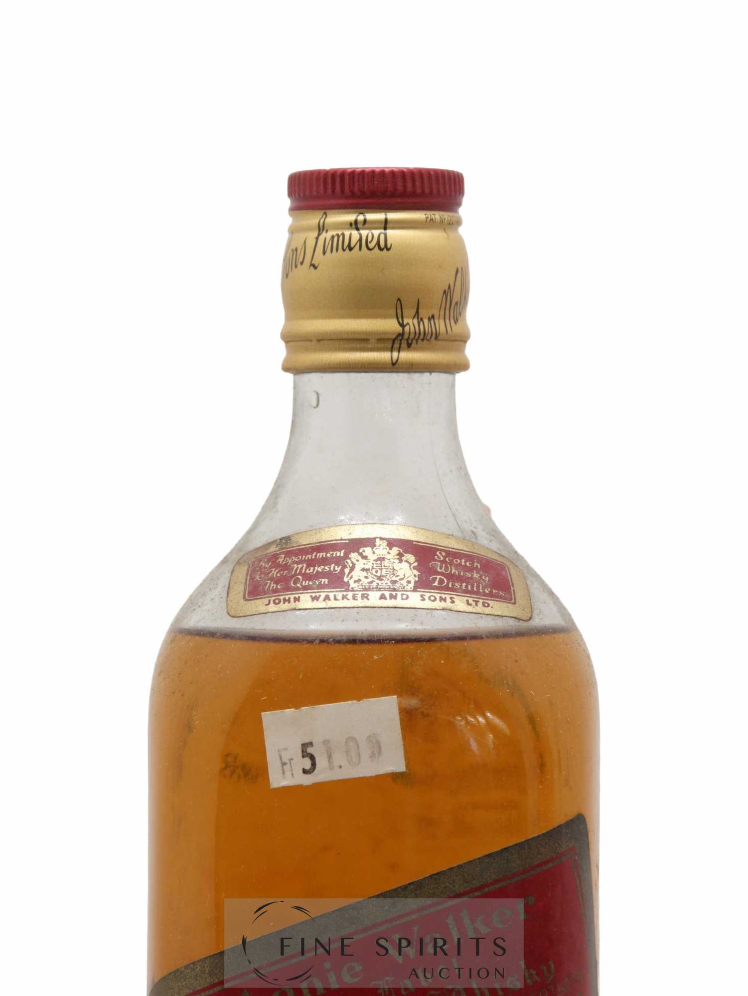 Johnnie Walker Of. Red Label (75cl.) - Lotto di 1 bottiglia - 3