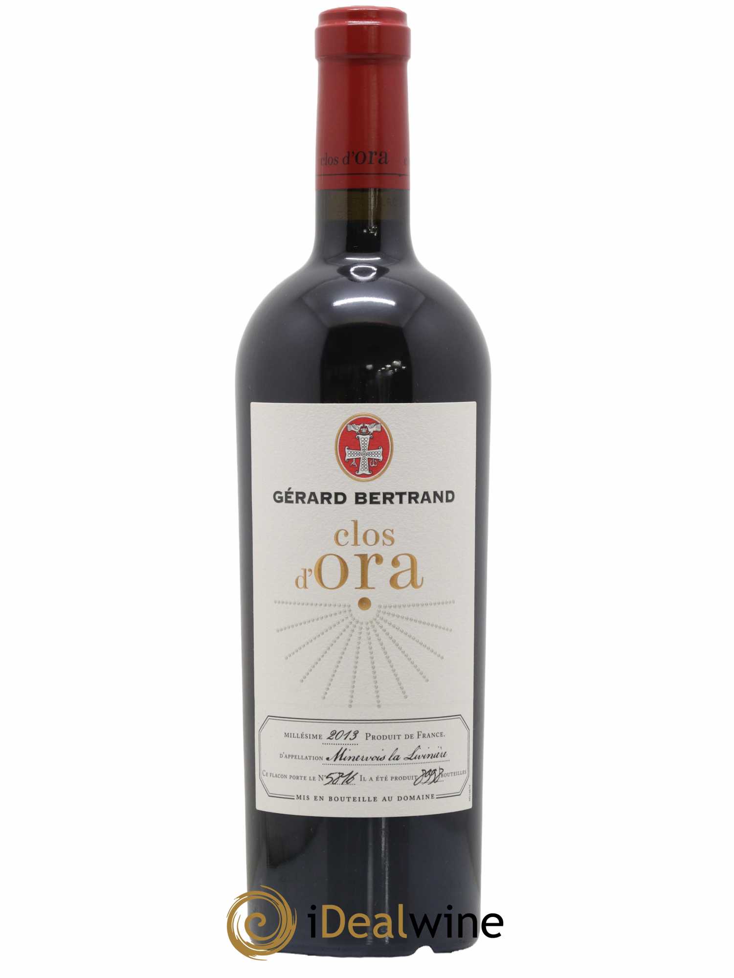 Minervois La Livinière Clos d'Ora Gérard Bertrand 2013 - Lot de 1 bouteille - 0