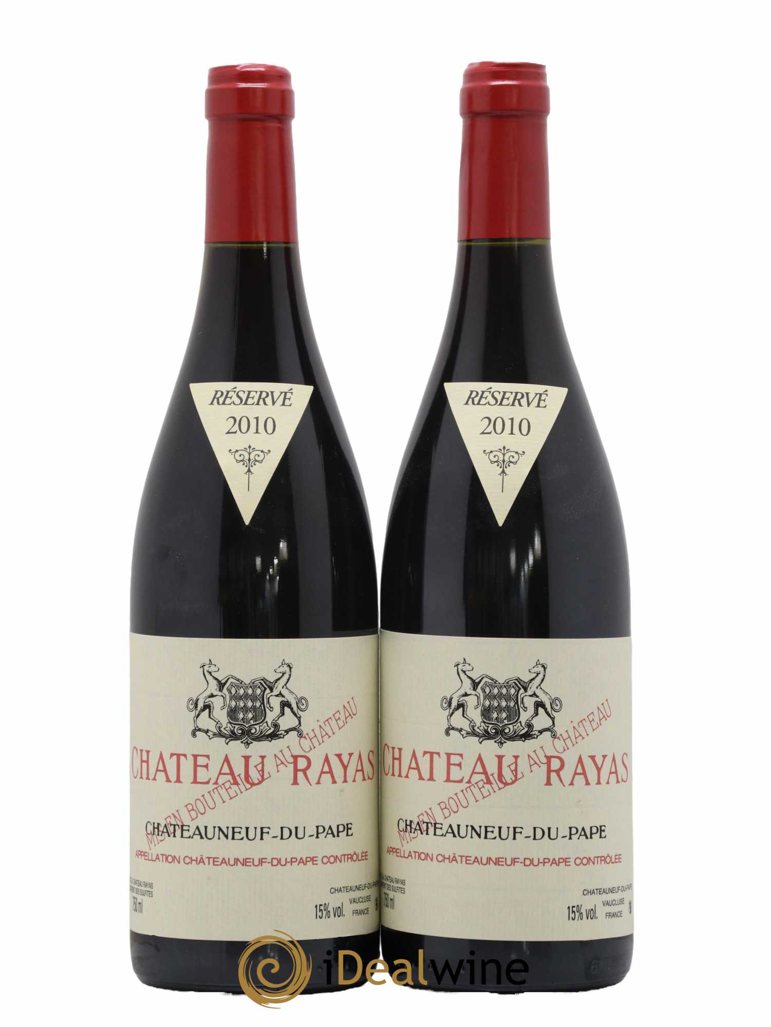 Châteauneuf-du-Pape Château Rayas Emmanuel Reynaud 2010 - Lot de 2 bouteilles - 0