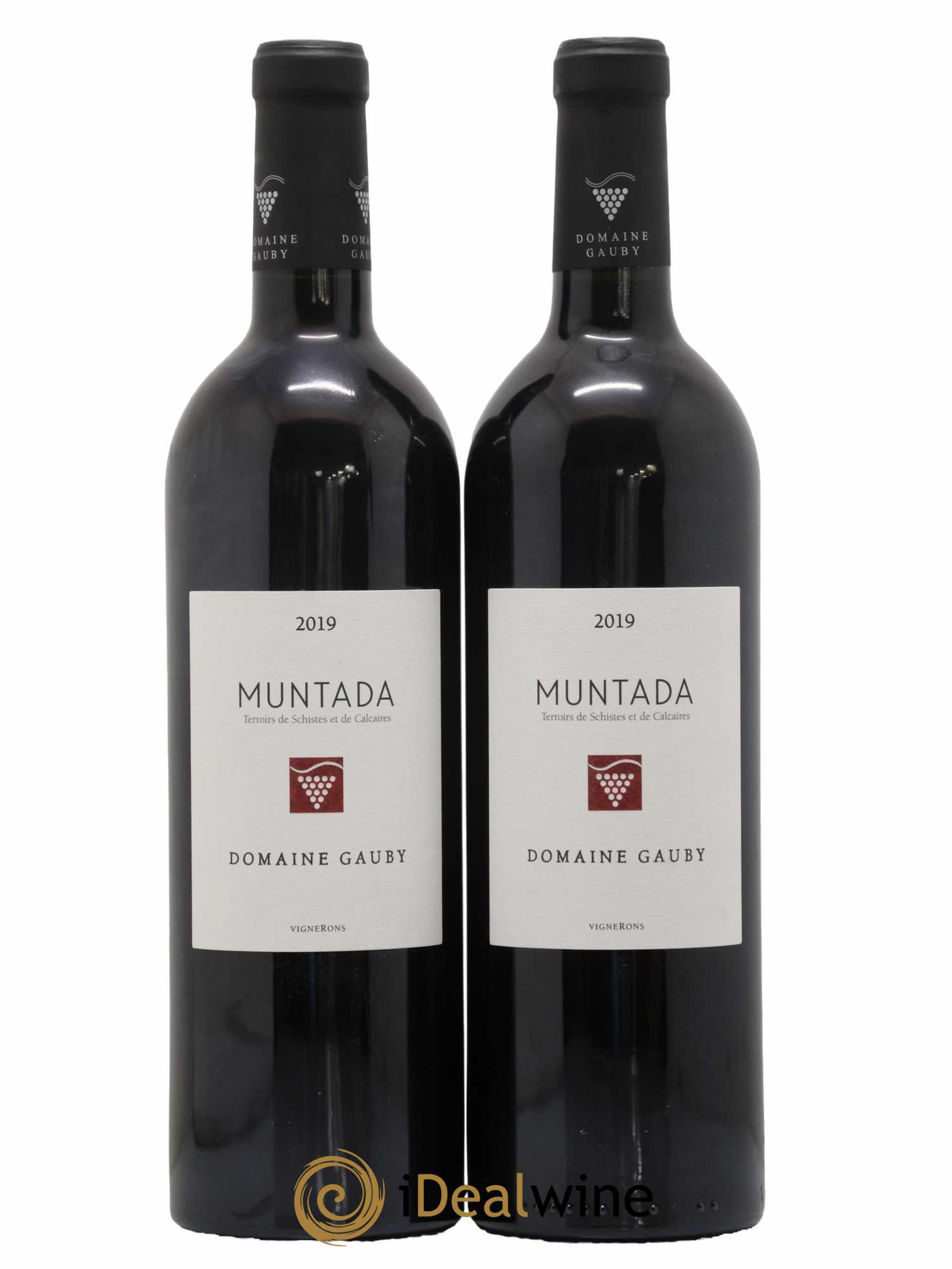 Côtes Catalanes (anciennement Côtes du Roussillon Villages) La Muntada Gauby (Domaine) 2019 - Lot de 2 bouteilles - 0