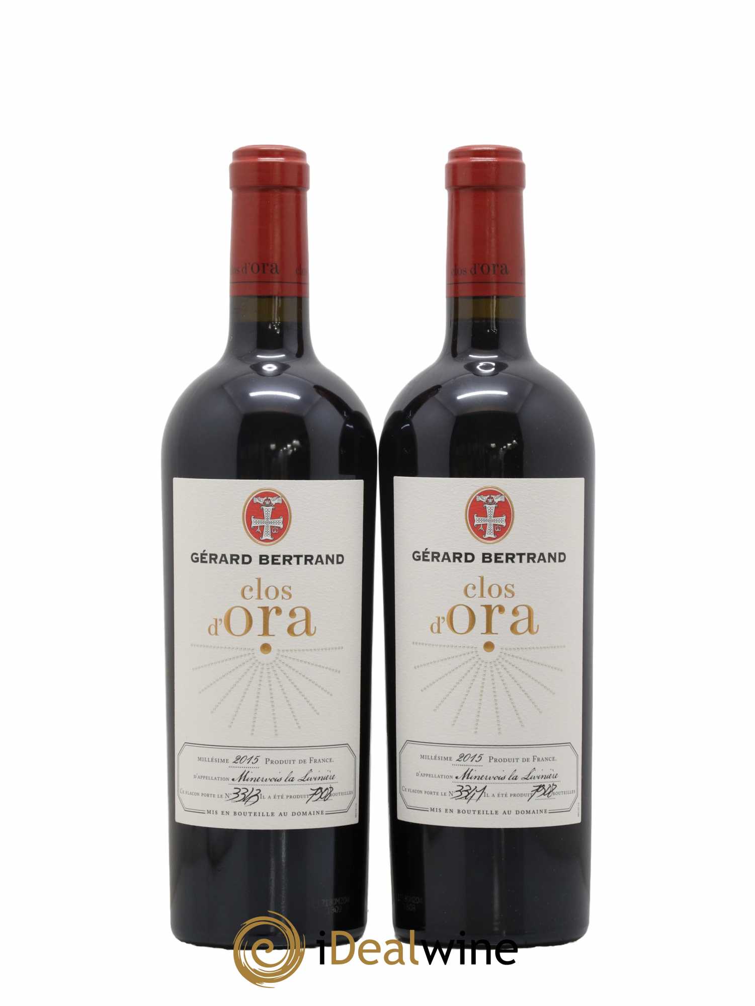 Minervois La Livinière Clos d'Ora Gérard Bertrand 2015 - Lot de 2 bouteilles - 0