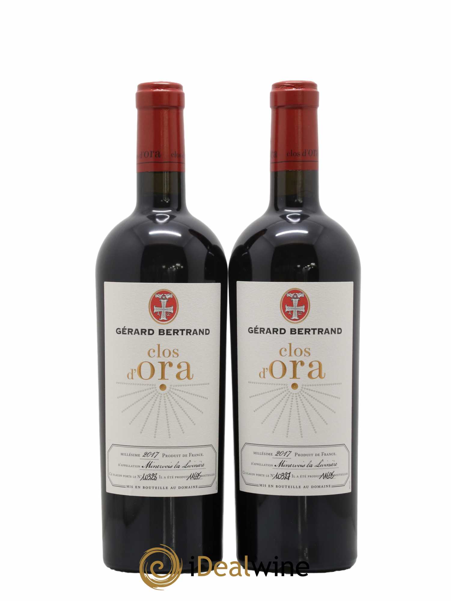Minervois La Livinière Clos d'Ora Gérard Bertrand 2017 - Lot de 2 bouteilles - 0