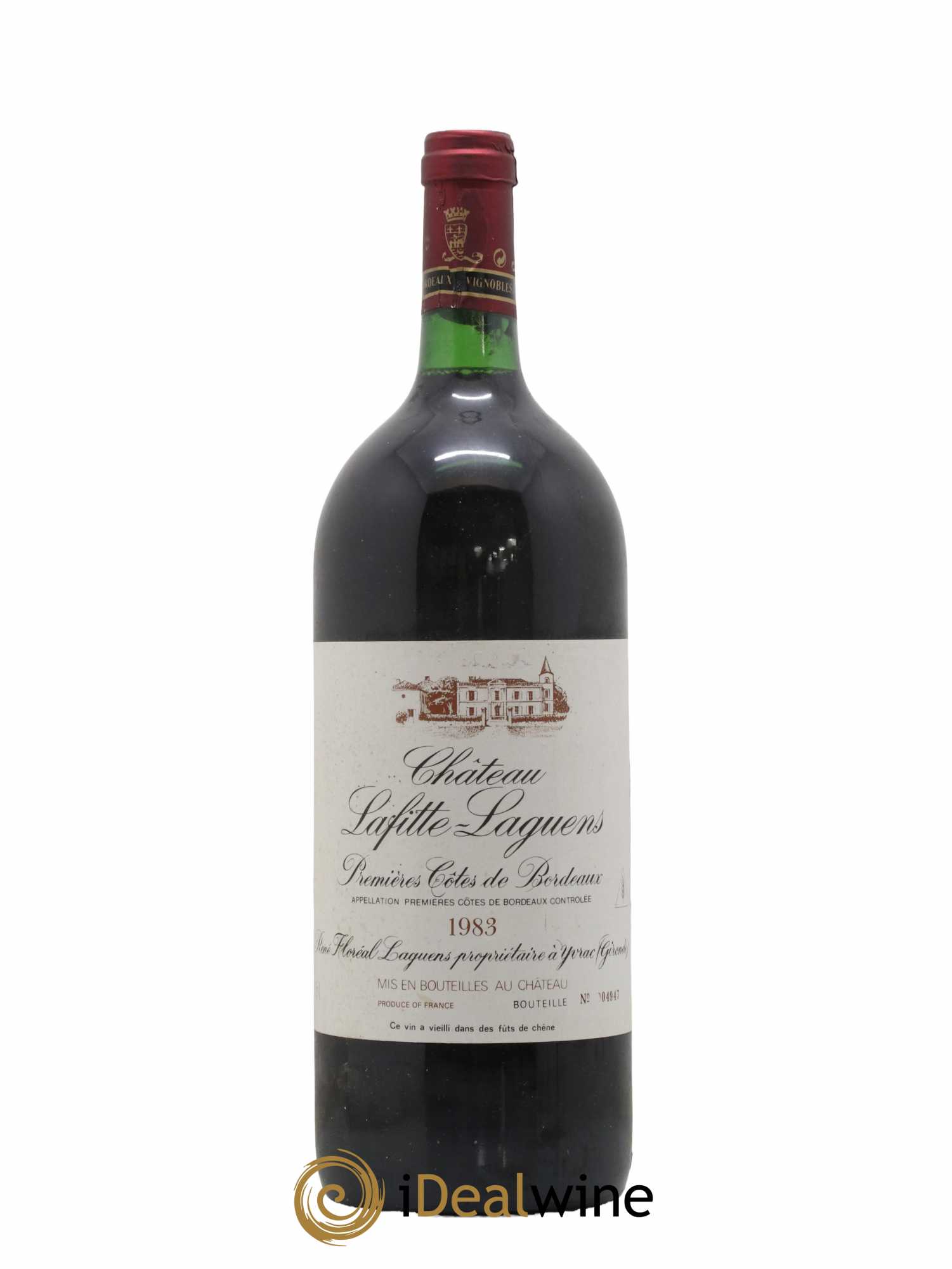 Premières Côtes de Bordeaux Château Laffite Laguens 1983 - Lot de 1 magnum - 0