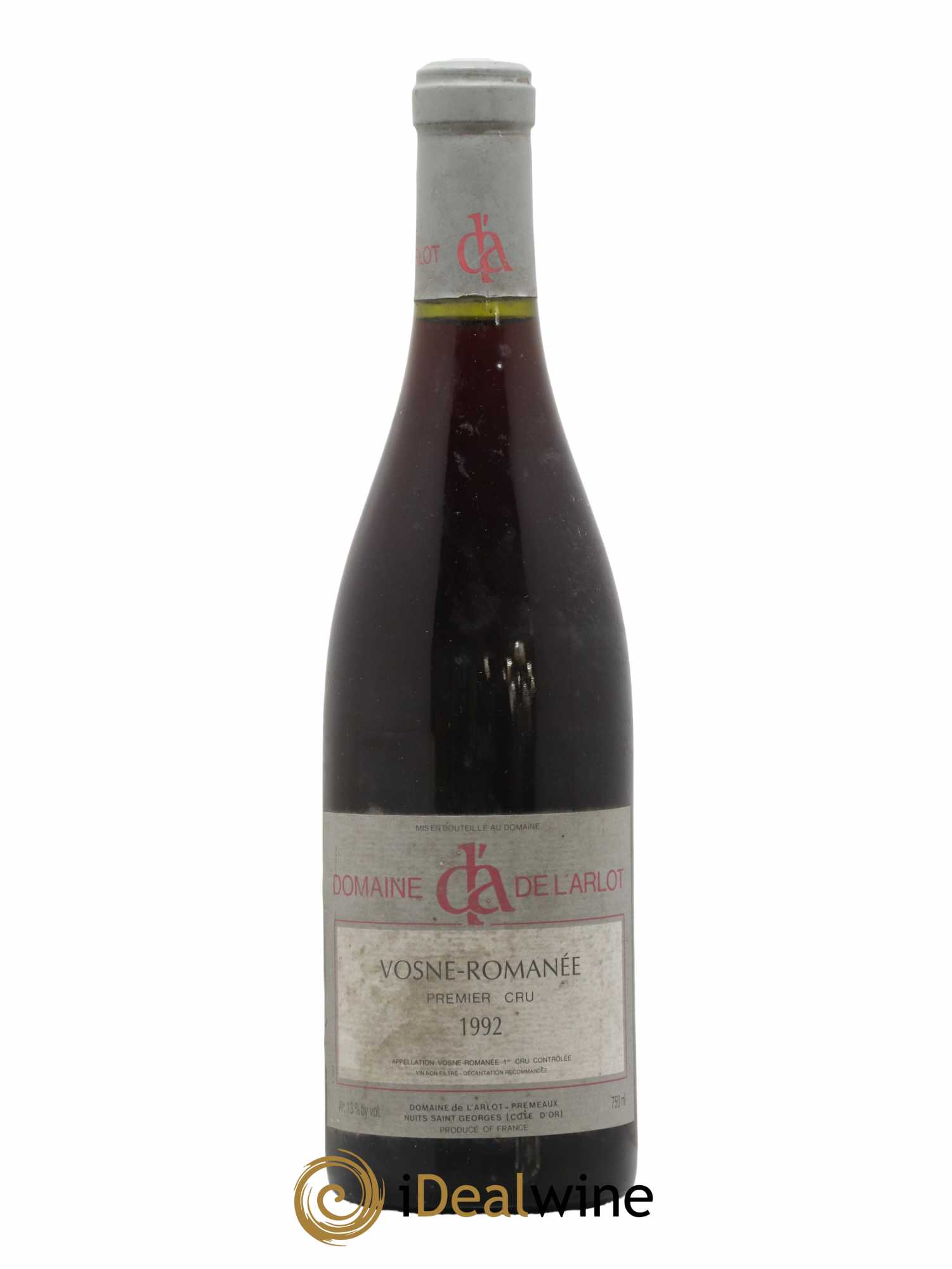 Vosne-Romanée 1er Cru Domaine de L'Arlot 1992 - Lot de 1 bouteille - 0