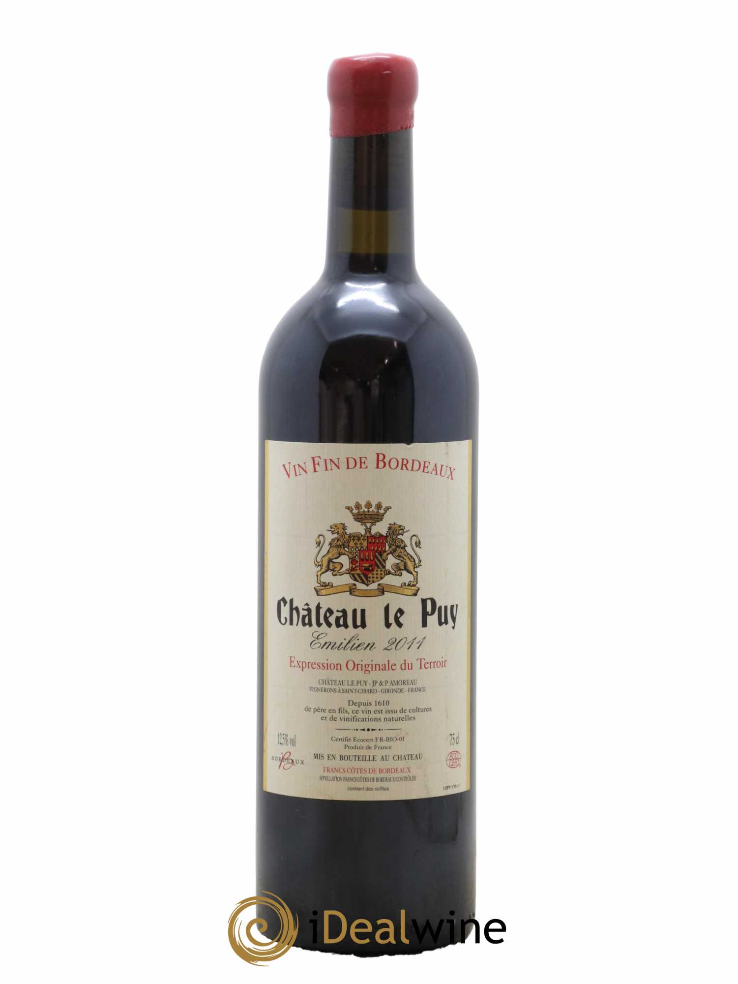 Le Puy - Cuvée Emilien 2011 - Lot de 1 bouteille - 0