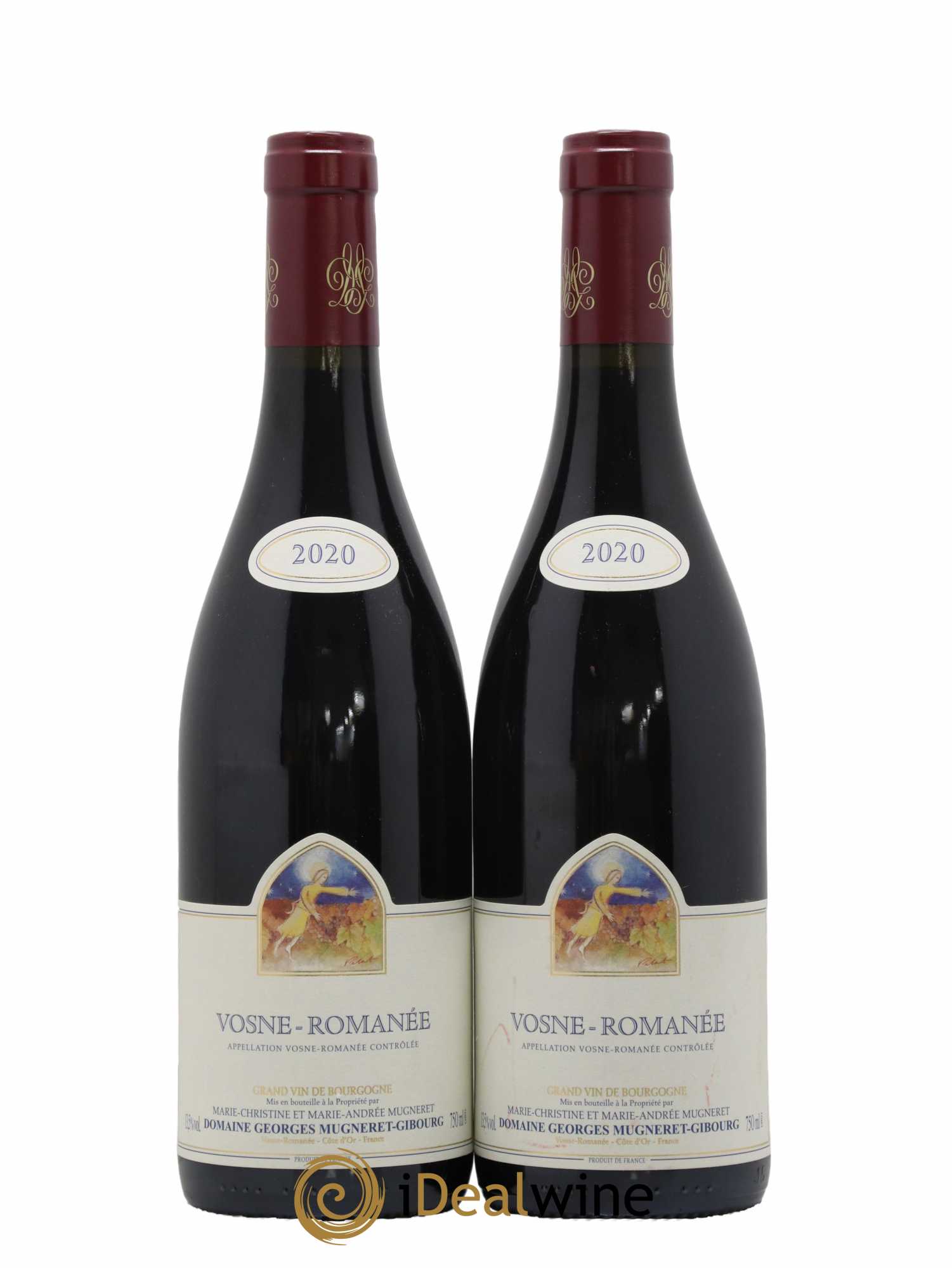 Vosne-Romanée Mugneret-Gibourg (Domaine) 2020 - Lot de 2 bouteilles - 0