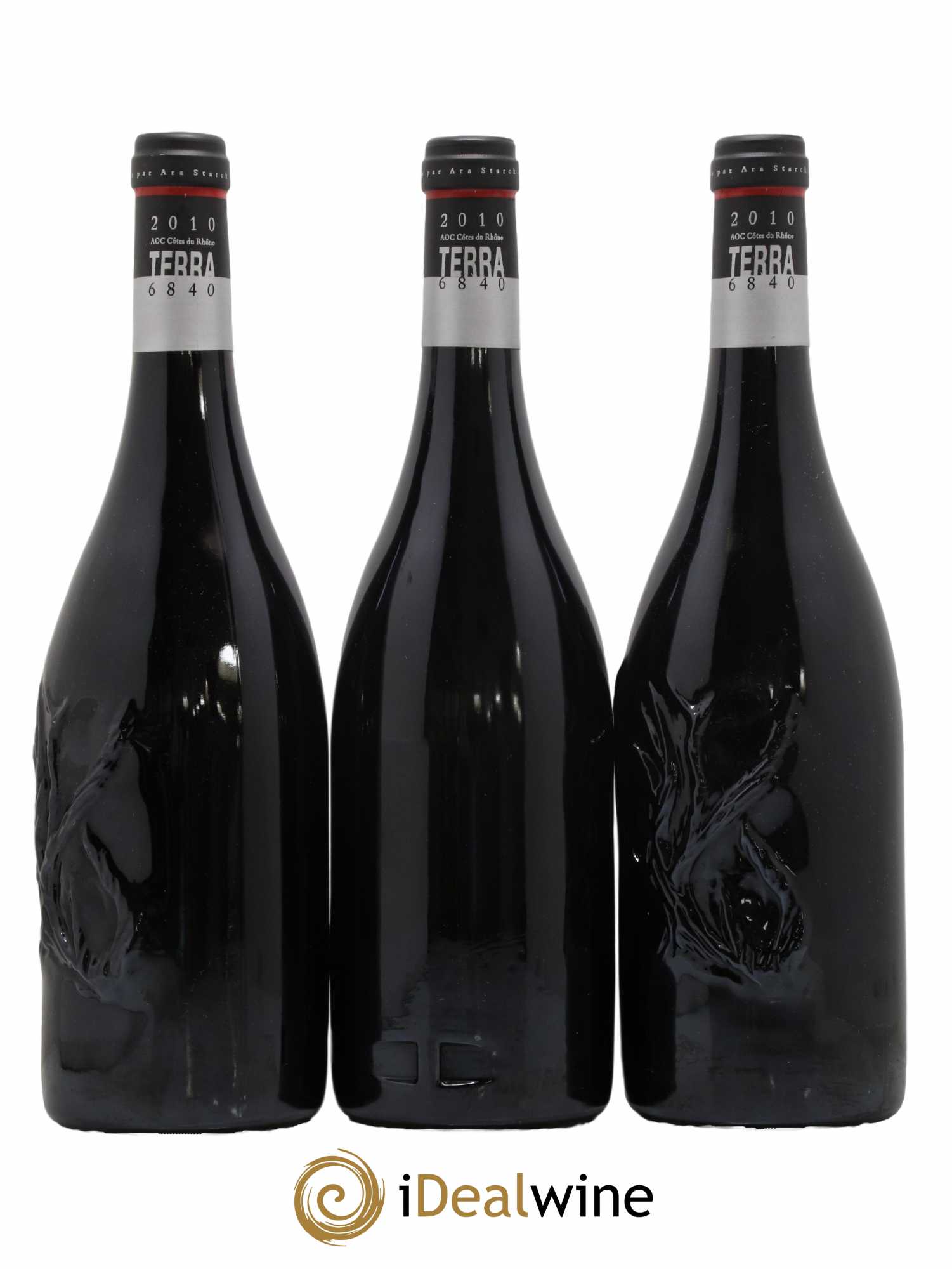 Côtes-du-Rhône Terra 6840 Alexandre Gard Domaine Les Esprits Sains 2010 - Lot de 3 bouteilles - 0