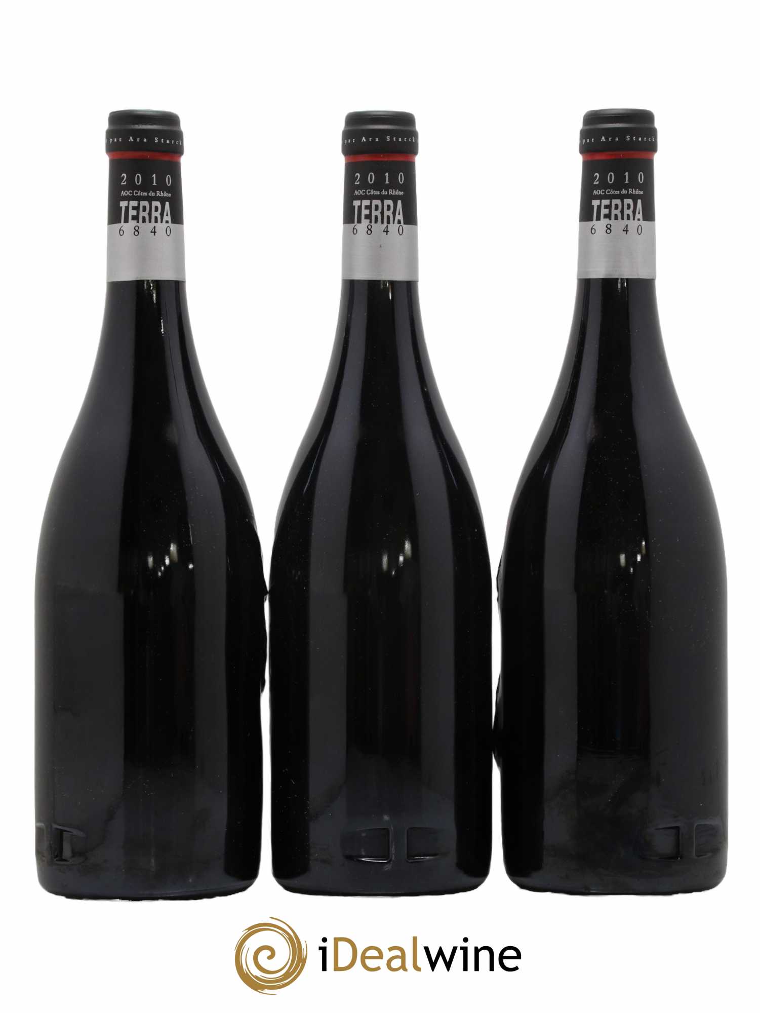Côtes-du-Rhône Terra 6840 Alexandre Gard Domaine Les Esprits Sains 2010 - Lot de 3 bouteilles - 0