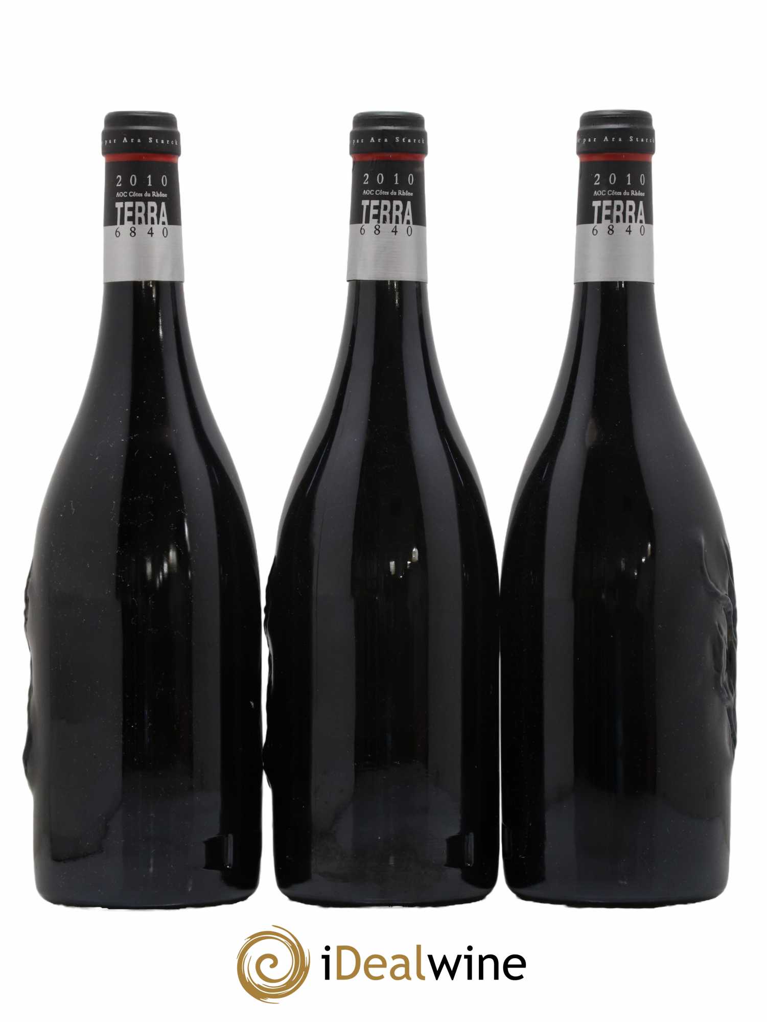 Côtes-du-Rhône Terra 6840 Alexandre Gard Domaine Les Esprits Sains 2010 - Lot de 3 bouteilles - 0