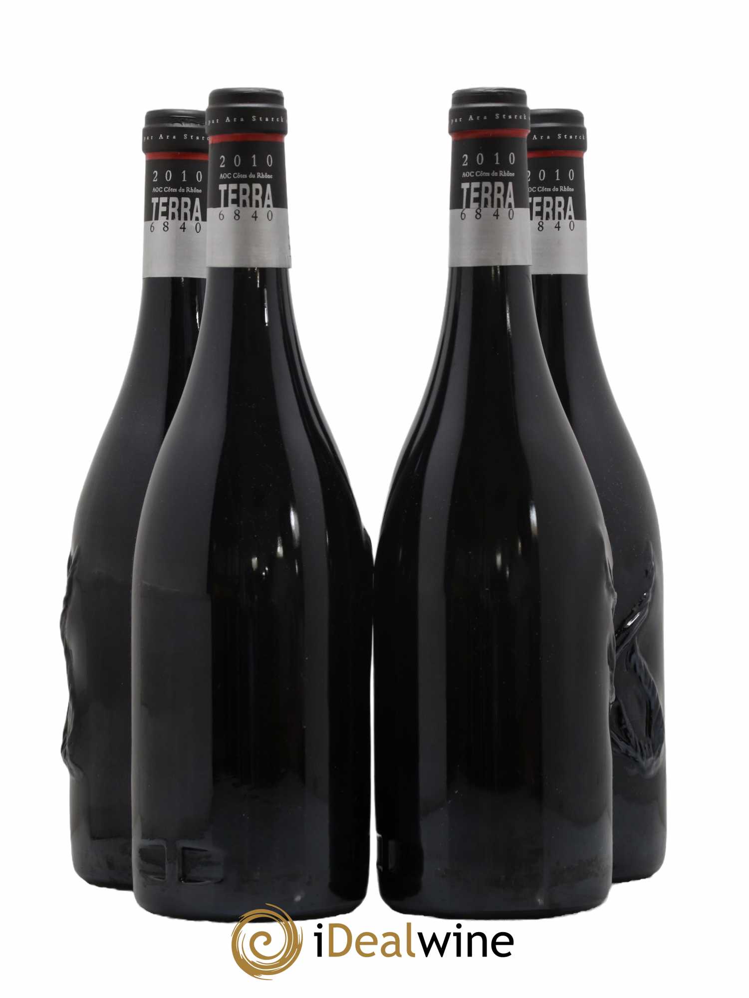 Côtes-du-Rhône Terra 6840 Alexandre Gard Domaine Les Esprits Sains 2010 - Lot de 4 bouteilles - 0
