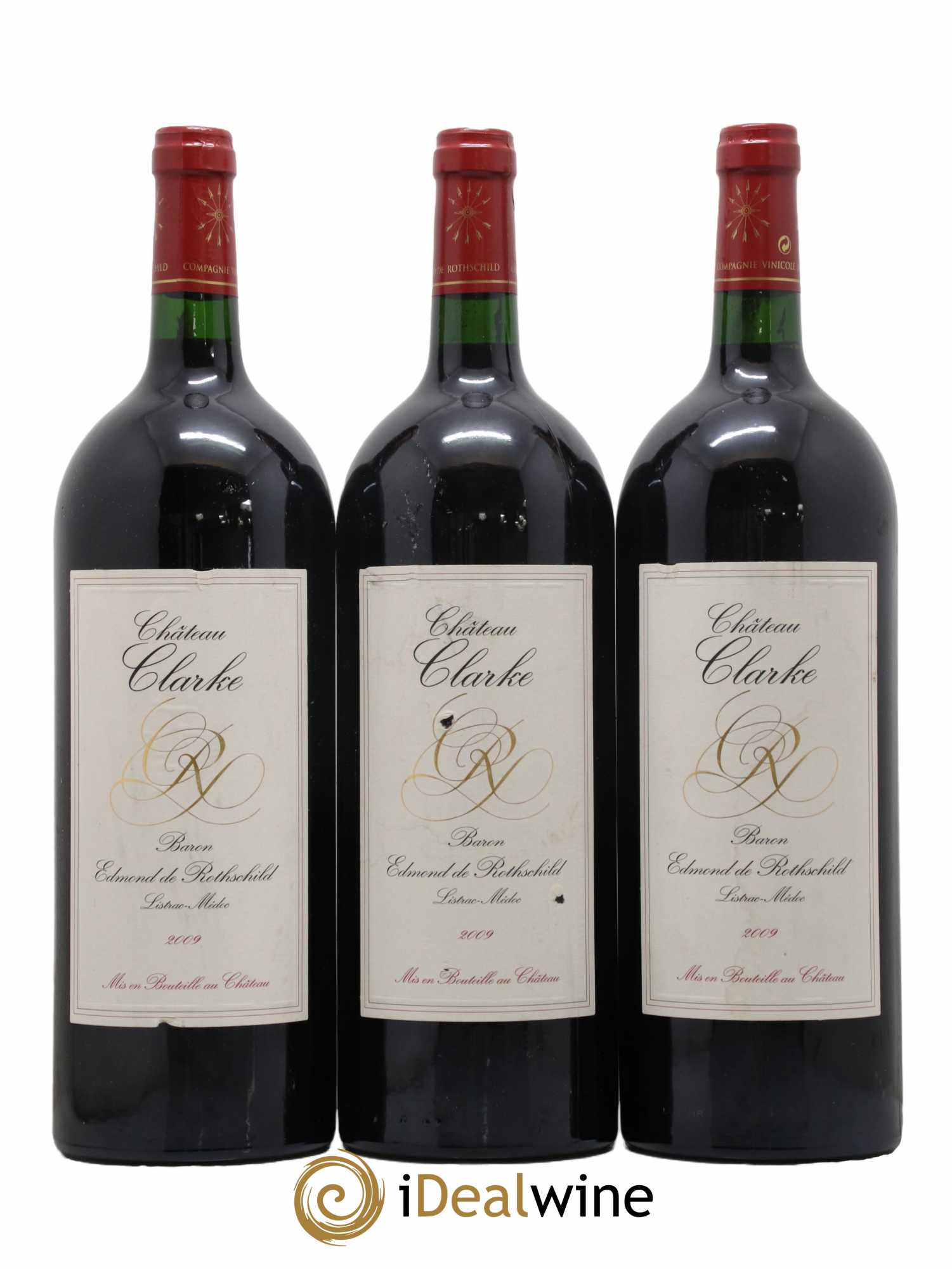 Château Clarke 2009 - Posten von 3 Magnum - 0