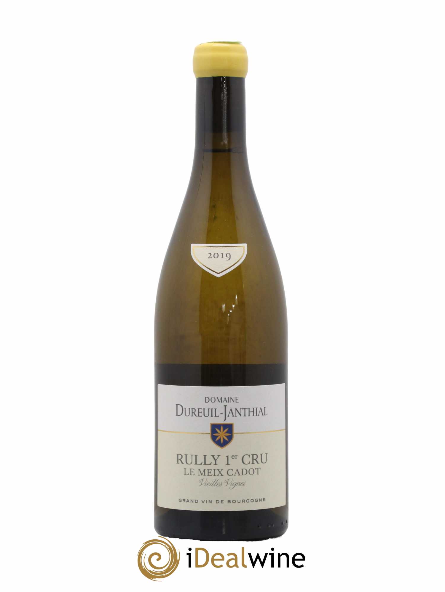 Rully 1er Cru Le Meix Cadot Vieilles Vignes Vincent Dureuil-Janthial 2019 - Lot de 1 bouteille - 0