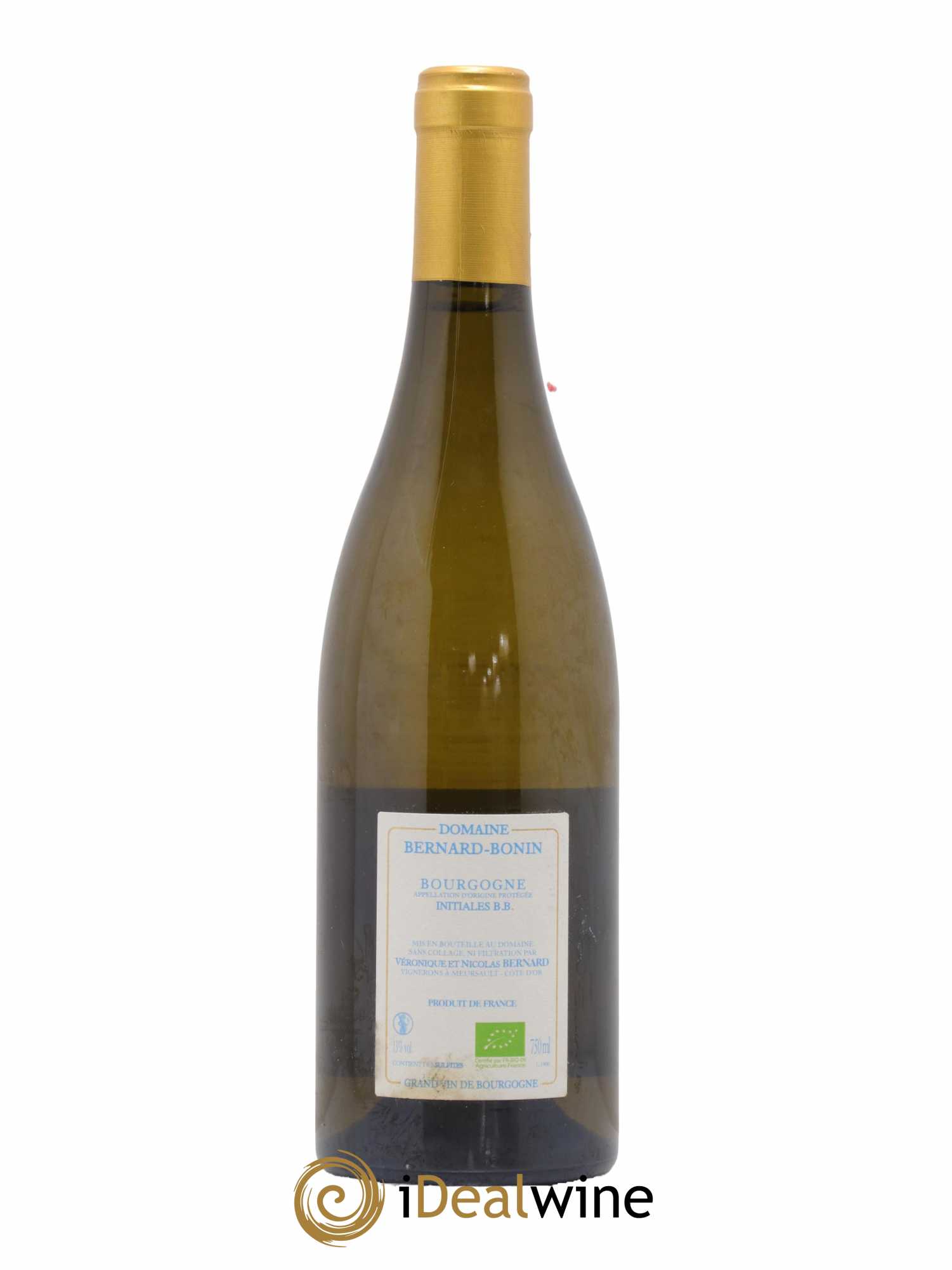 Bourgogne Initiales BB Bernard Bonin 2019 - Lot de 1 bouteille - 1