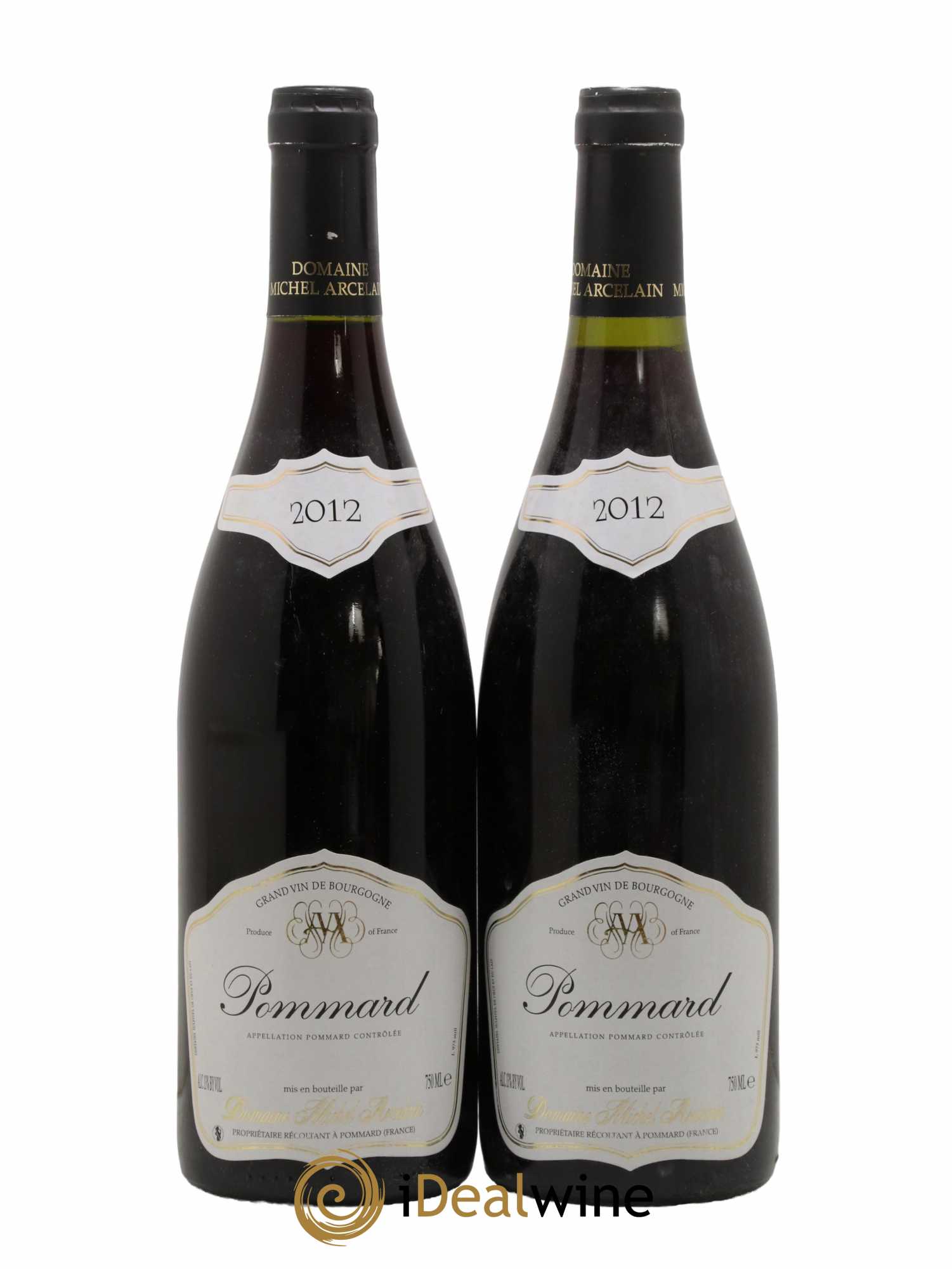 Pommard Domaine Michel Arcelain 2012 - Lot de 2 bouteilles - 0