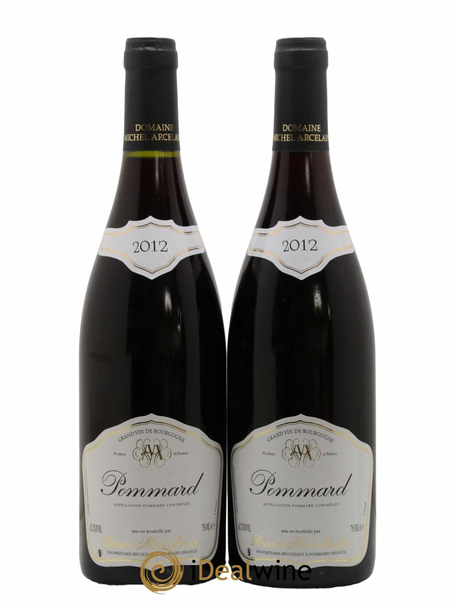 Pommard Domaine Michel Arcelain 2012 - Lot of 2 bottles - 0
