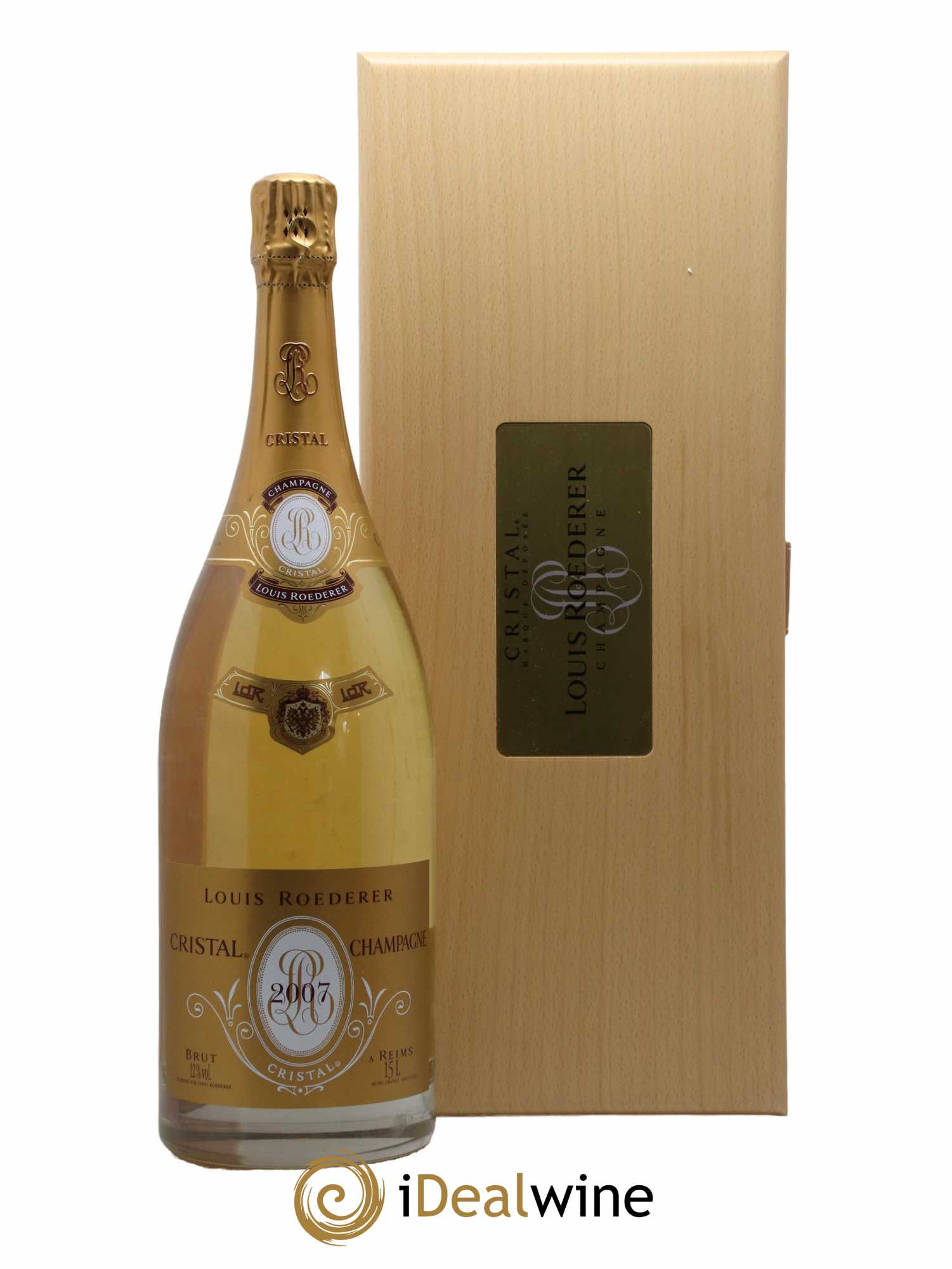 Cristal Louis Roederer 2007 - Lot de 1 magnum - 0