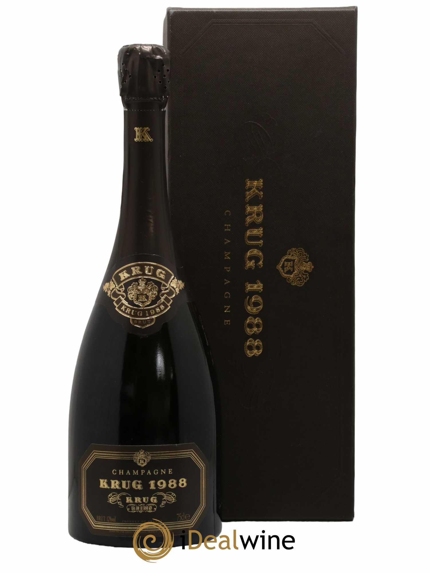 Vintage Krug 1988 - Lot de 1 bouteille - 0