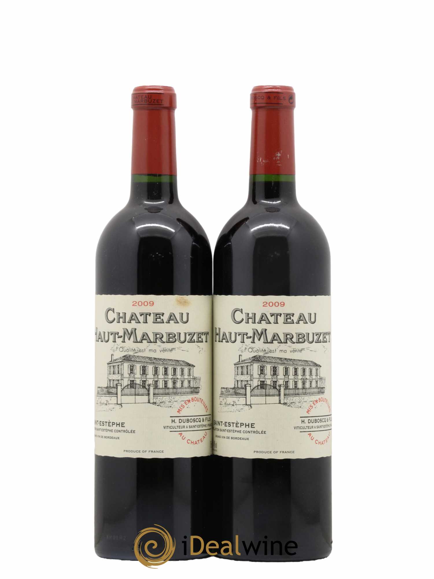 Château Haut Marbuzet 2009 - Lot de 2 bouteilles - 0