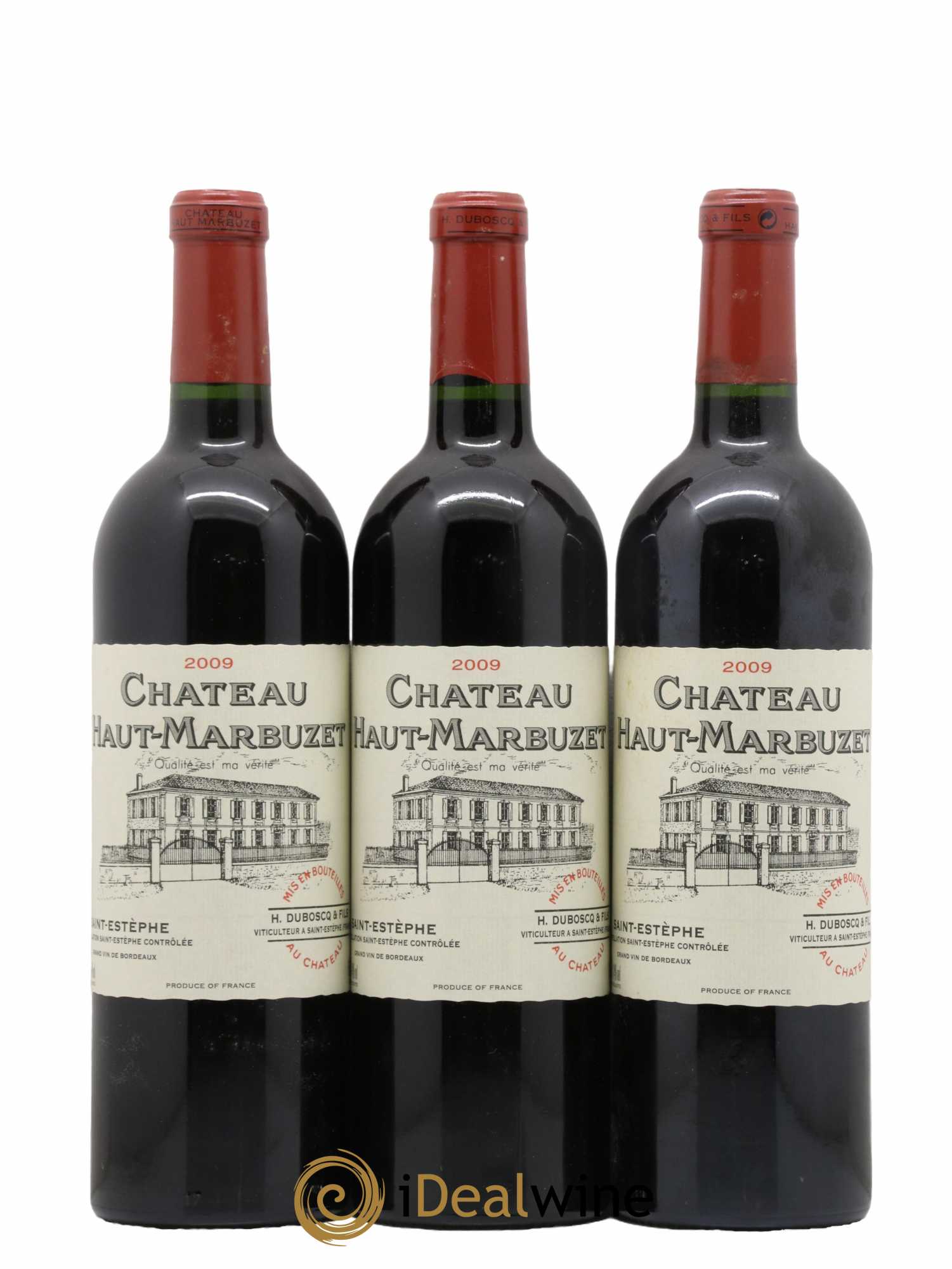 Château Haut Marbuzet 2009 - Lot de 6 bouteilles - 1